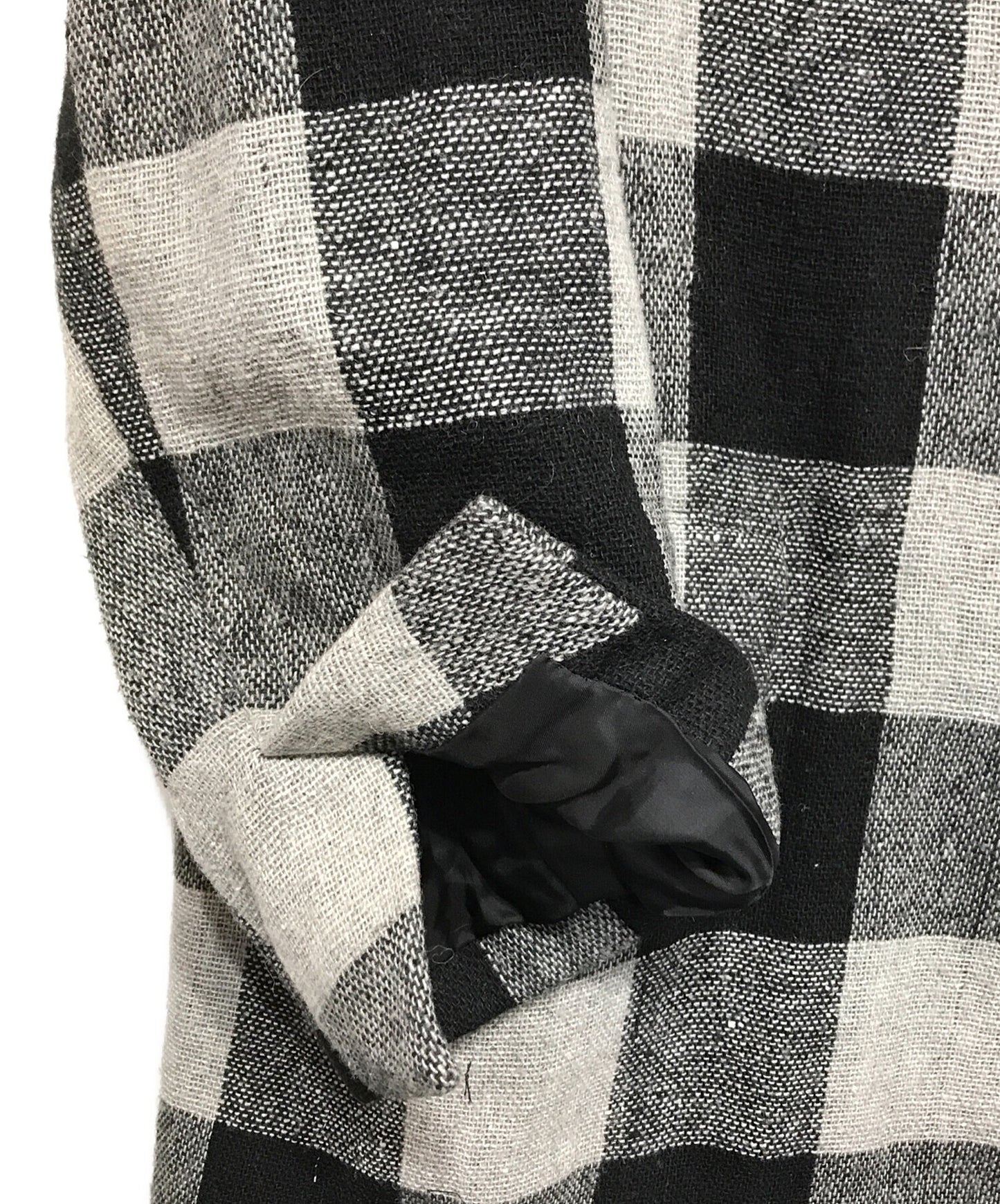 [Pre-owned] REGULATION Yohji Yamamoto Check Chester Coat FV-C53-102