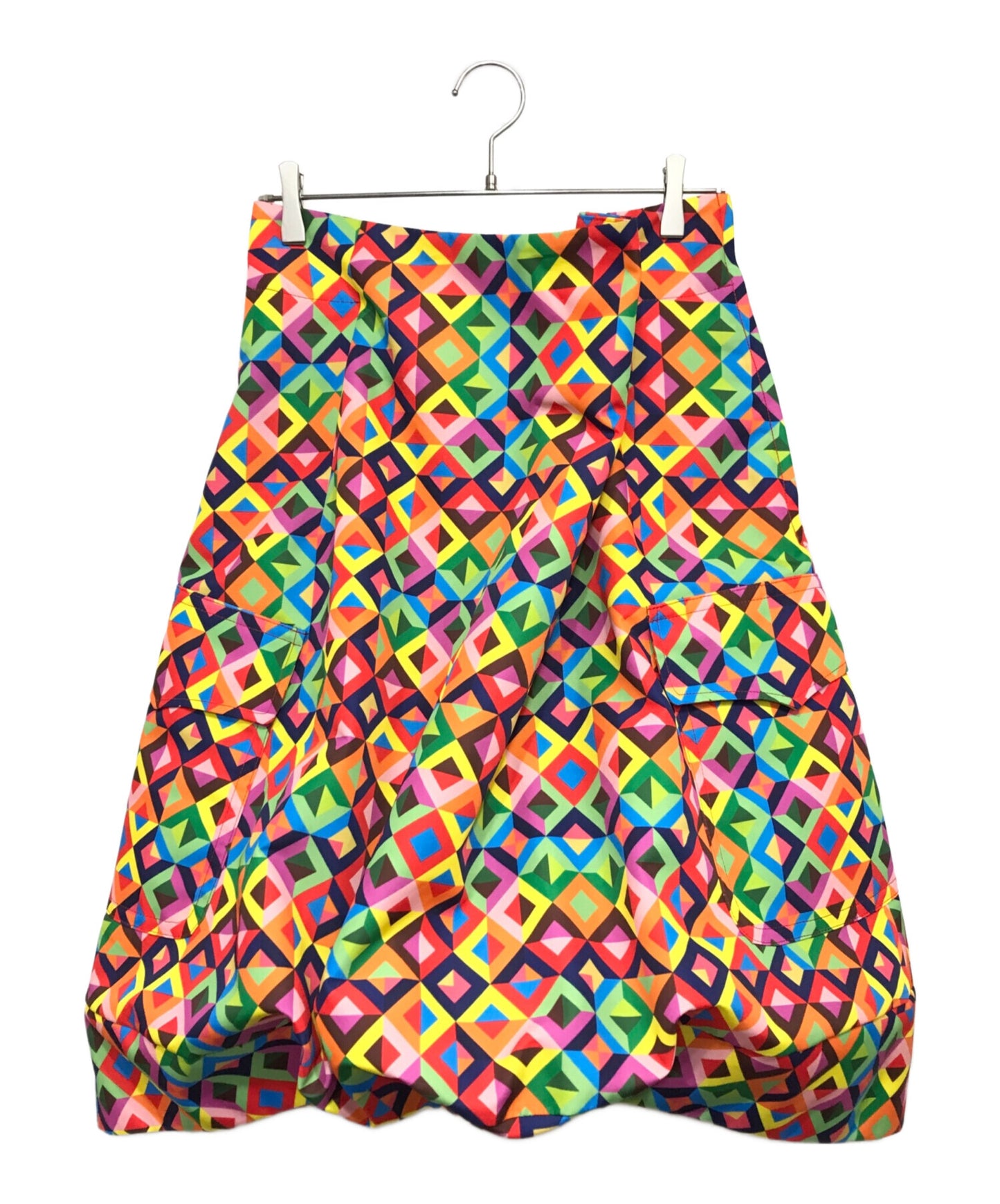 [Pre-owned] COMME des GARCONS Geometric Pattern Balloon Skirt GM-S018