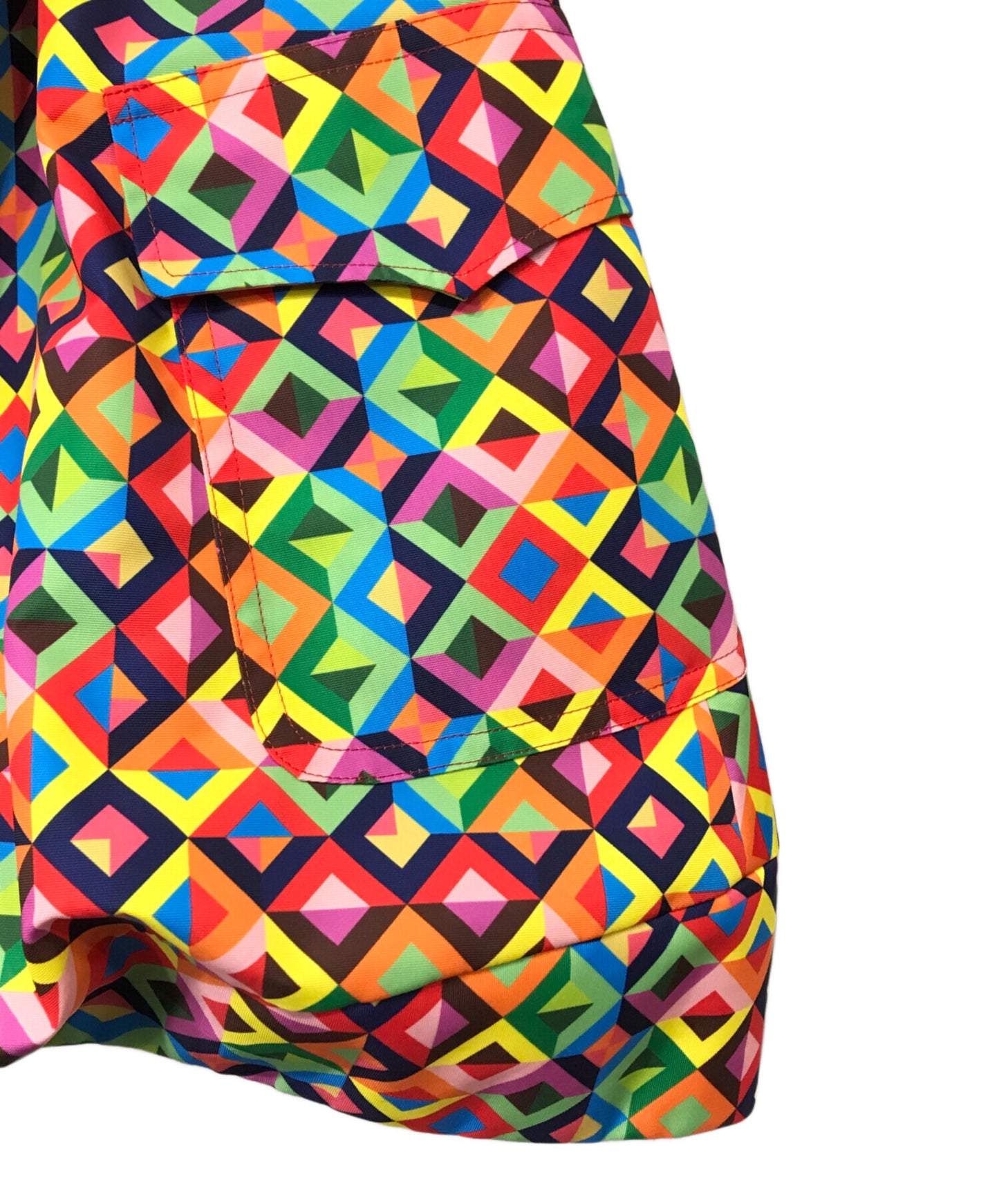 [Pre-owned] COMME des GARCONS Geometric Pattern Balloon Skirt GM-S018