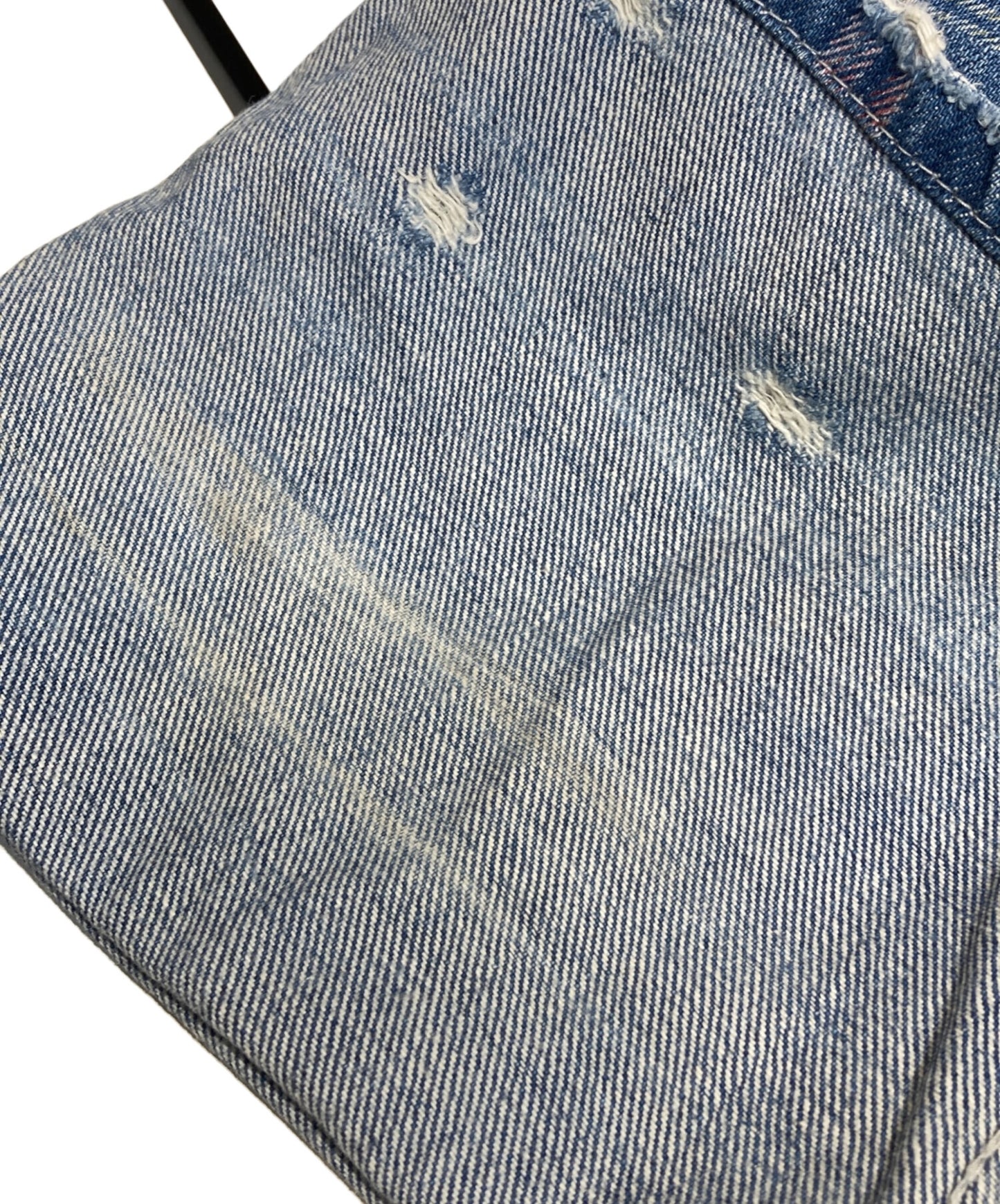 [Pre-owned] Hysteric Glamour Old Check Denim Cargo Pants 2AP-4440