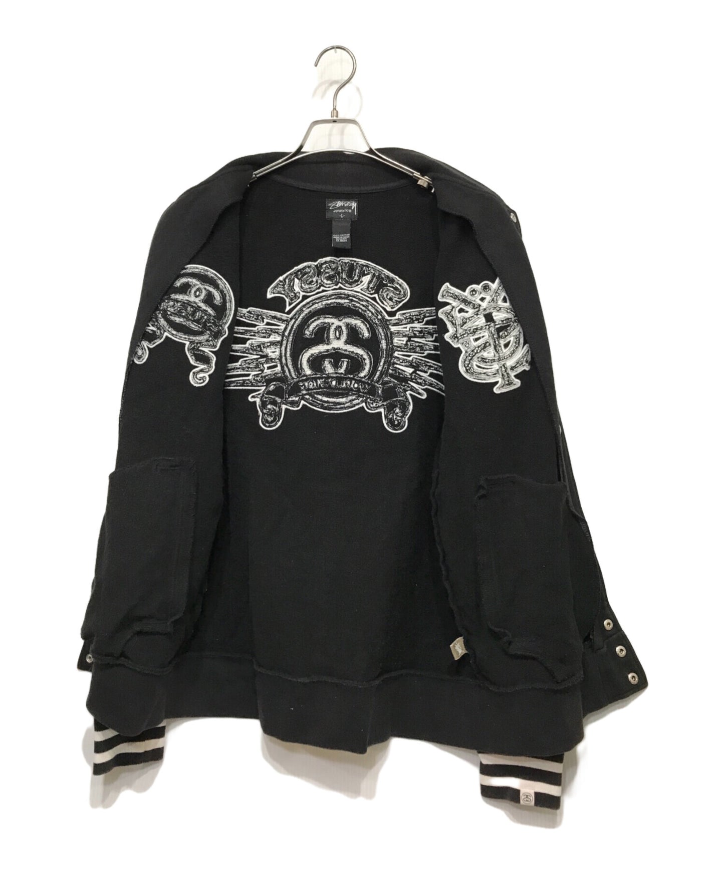 [Pre-owned] stussy varsity jacket