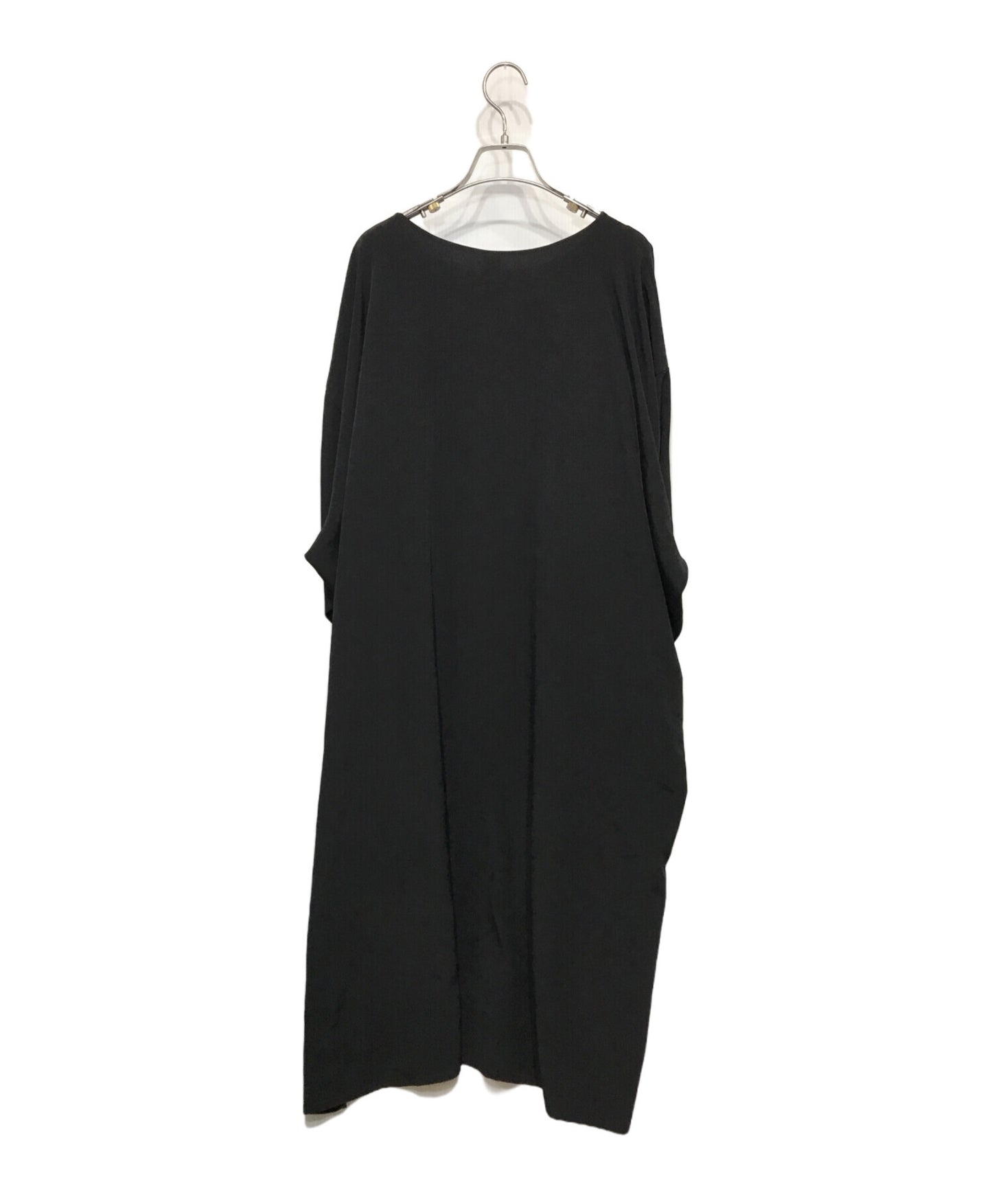 [Pre-owned] Y's CREPE de CHINE BIG DRESS YD-D23-500