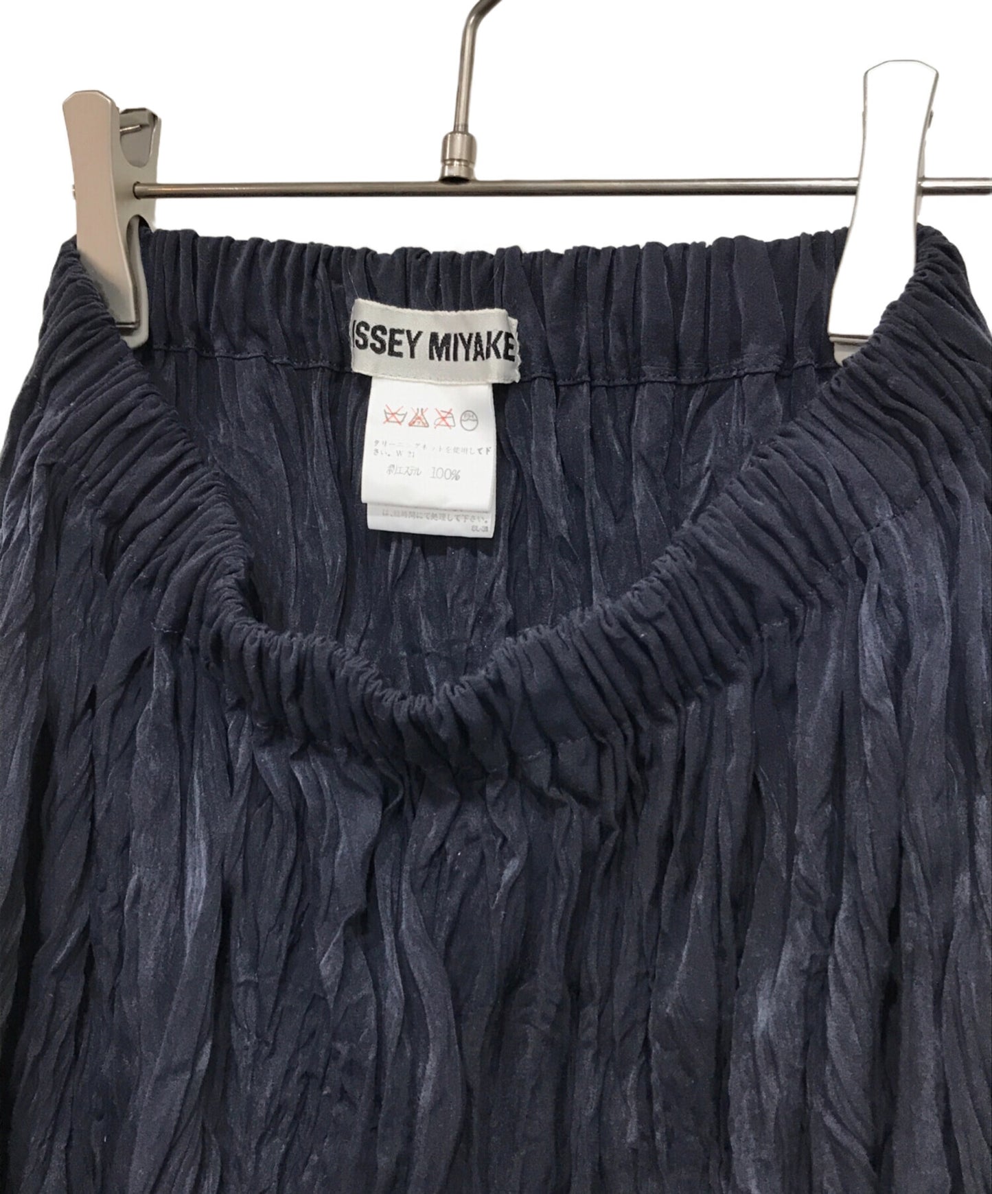 [Pre-owned] ISSEY MIYAKE wrinkled skirt IM33-FG906
