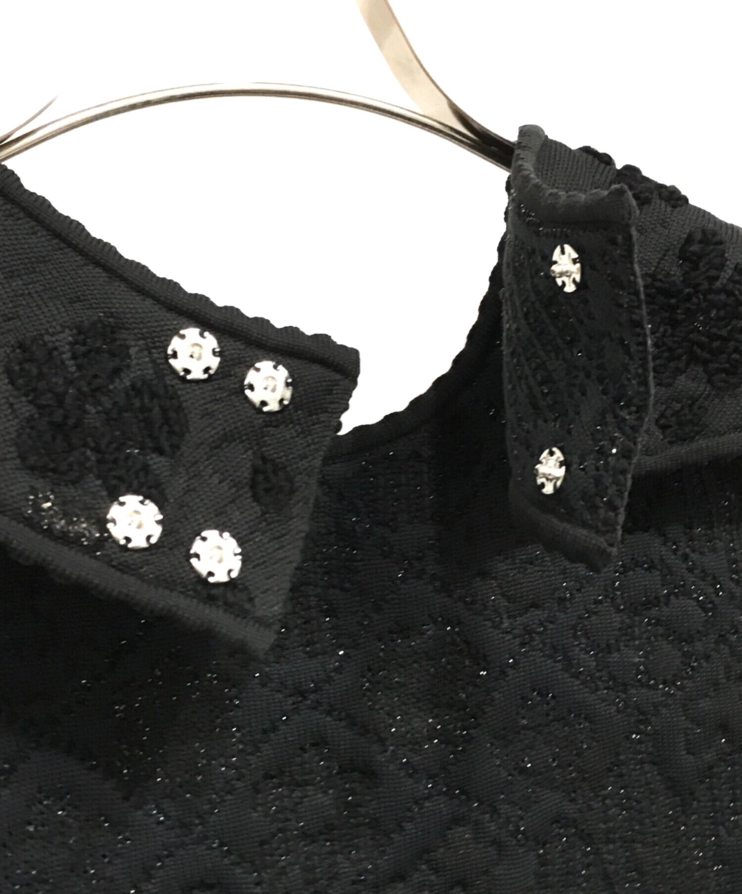 [Pre-owned] TAO COMME des GARCONS Estelle Bag Jacquard Stye with False Collar TN-N020