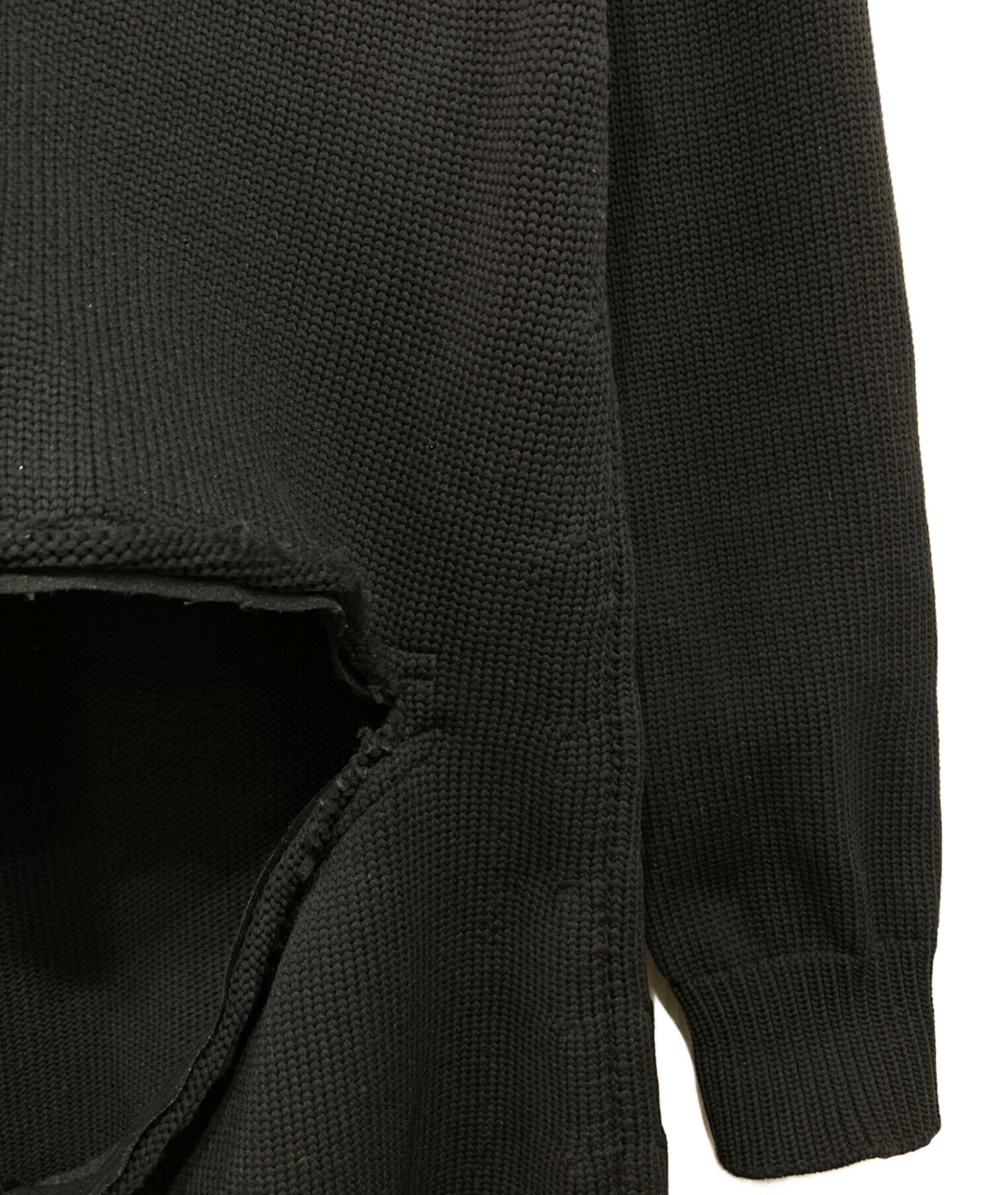 [Pre-owned] COMME des GARCONS shaped slash cardigan GC-N006