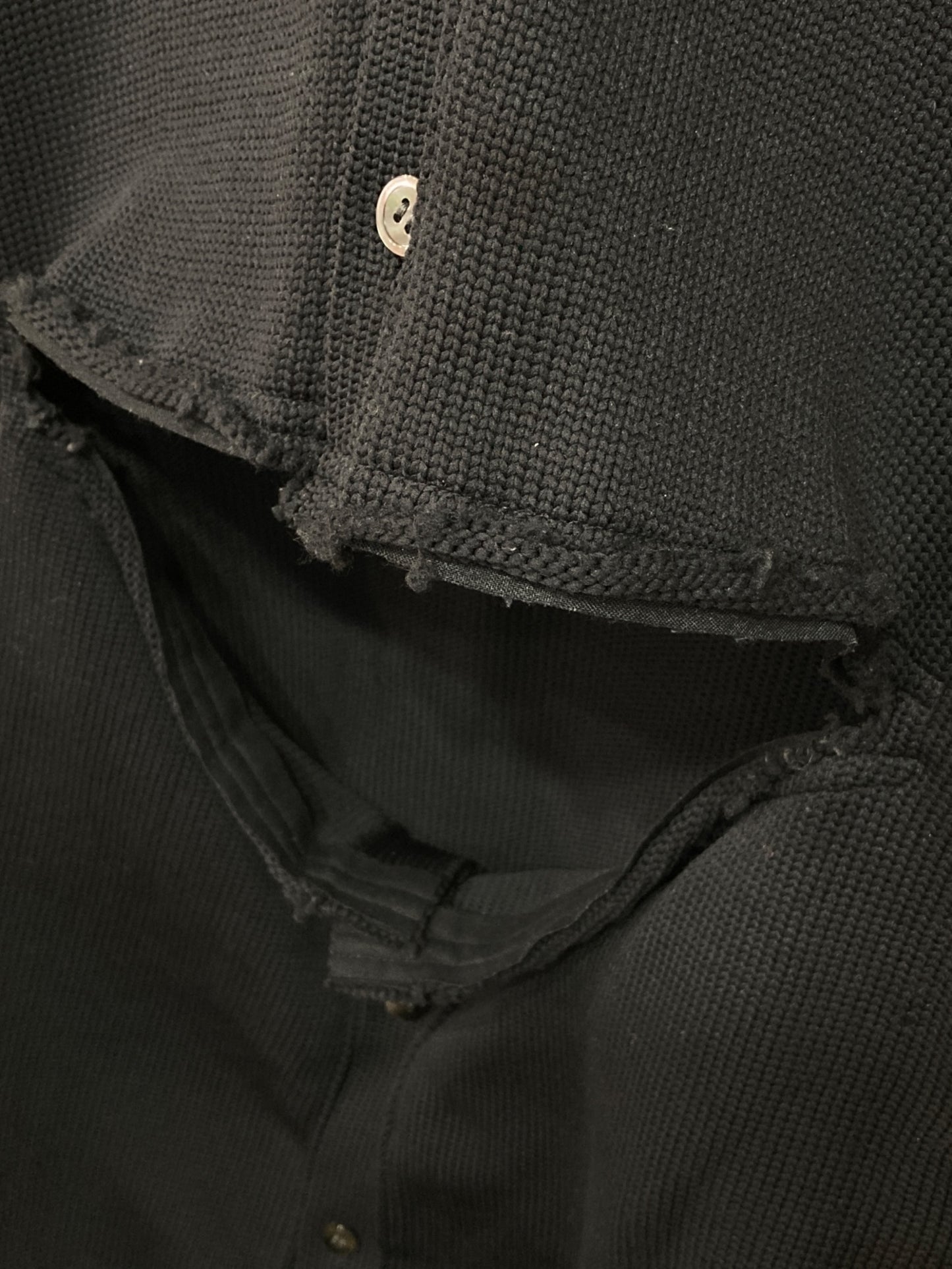 [Pre-owned] COMME des GARCONS shaped slash cardigan GC-N006