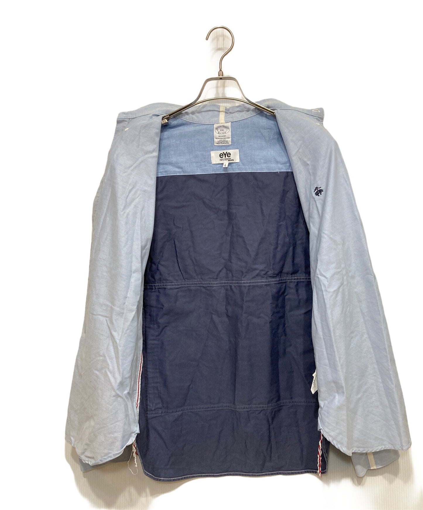 [Pre-owned] eYe COMME des GARCONS JUNYAWATANABE MAN One Point Embroidery Shirt WF-B904