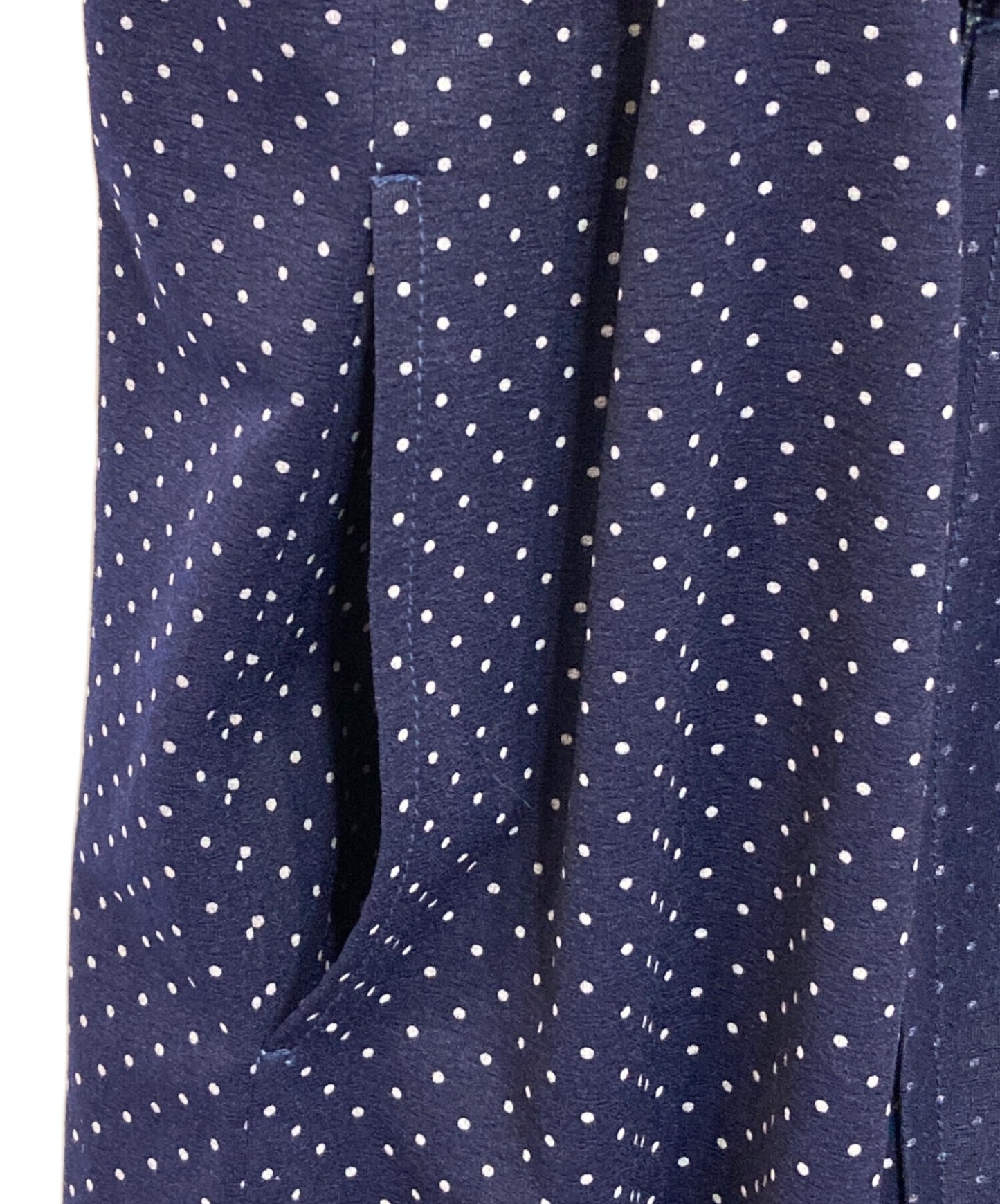 [Pre-owned] tricot COMME des GARCONS Dot Frill Dress TI-O019