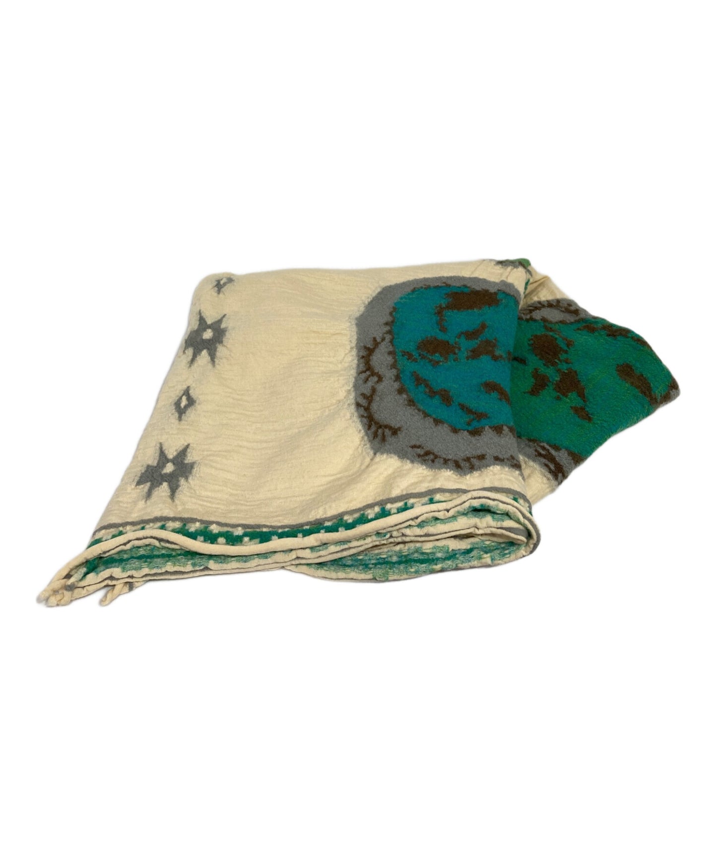 [Pre-owned] KAPITAL Full-patterned shrunken scarf