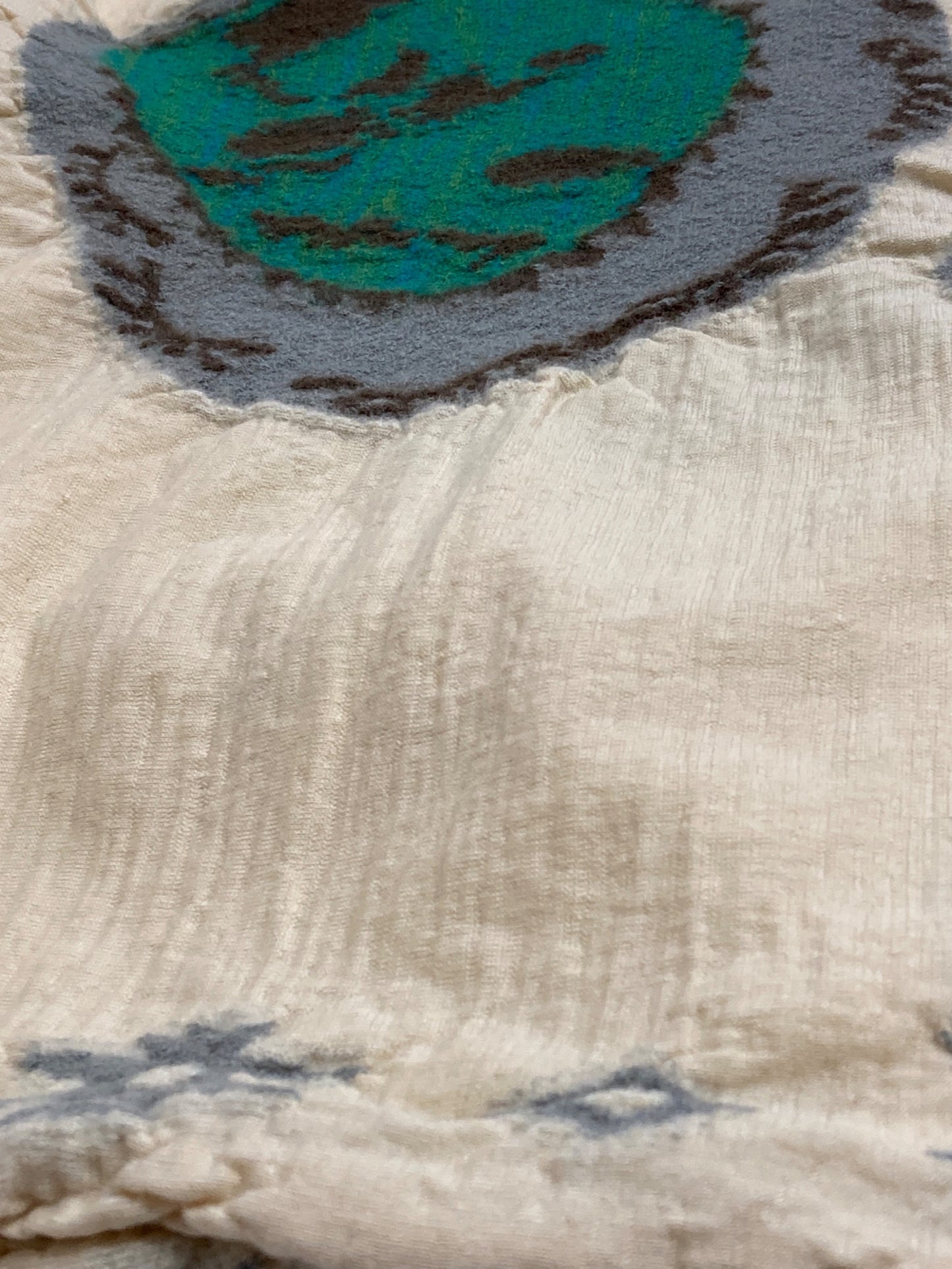 [Pre-owned] KAPITAL Full-patterned shrunken scarf