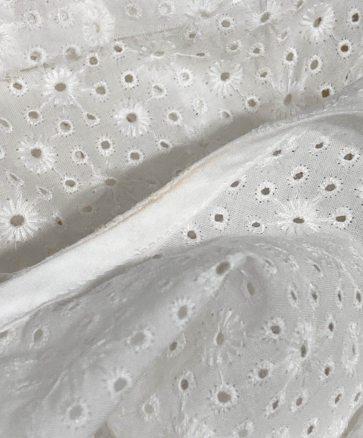 [Pre-owned] TAO COMME des GARCONS Floral Embroidery Lace Ruffle Blouse TM-B014