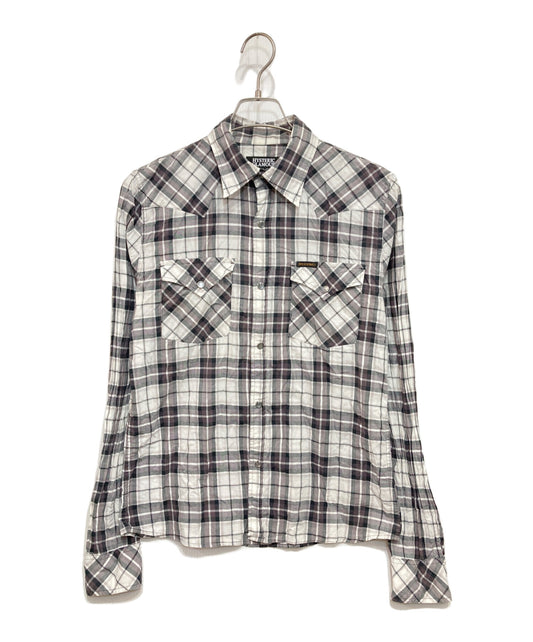 [Pre-owned] Hysteric Glamour check western shirt 4AH-1882