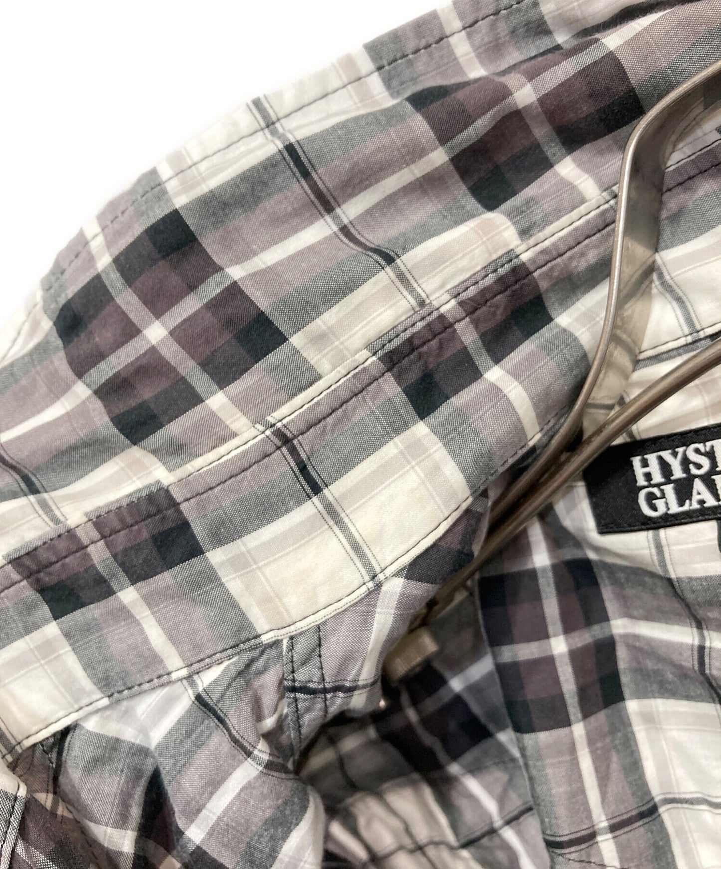 [Pre-owned] Hysteric Glamour check western shirt 4AH-1882