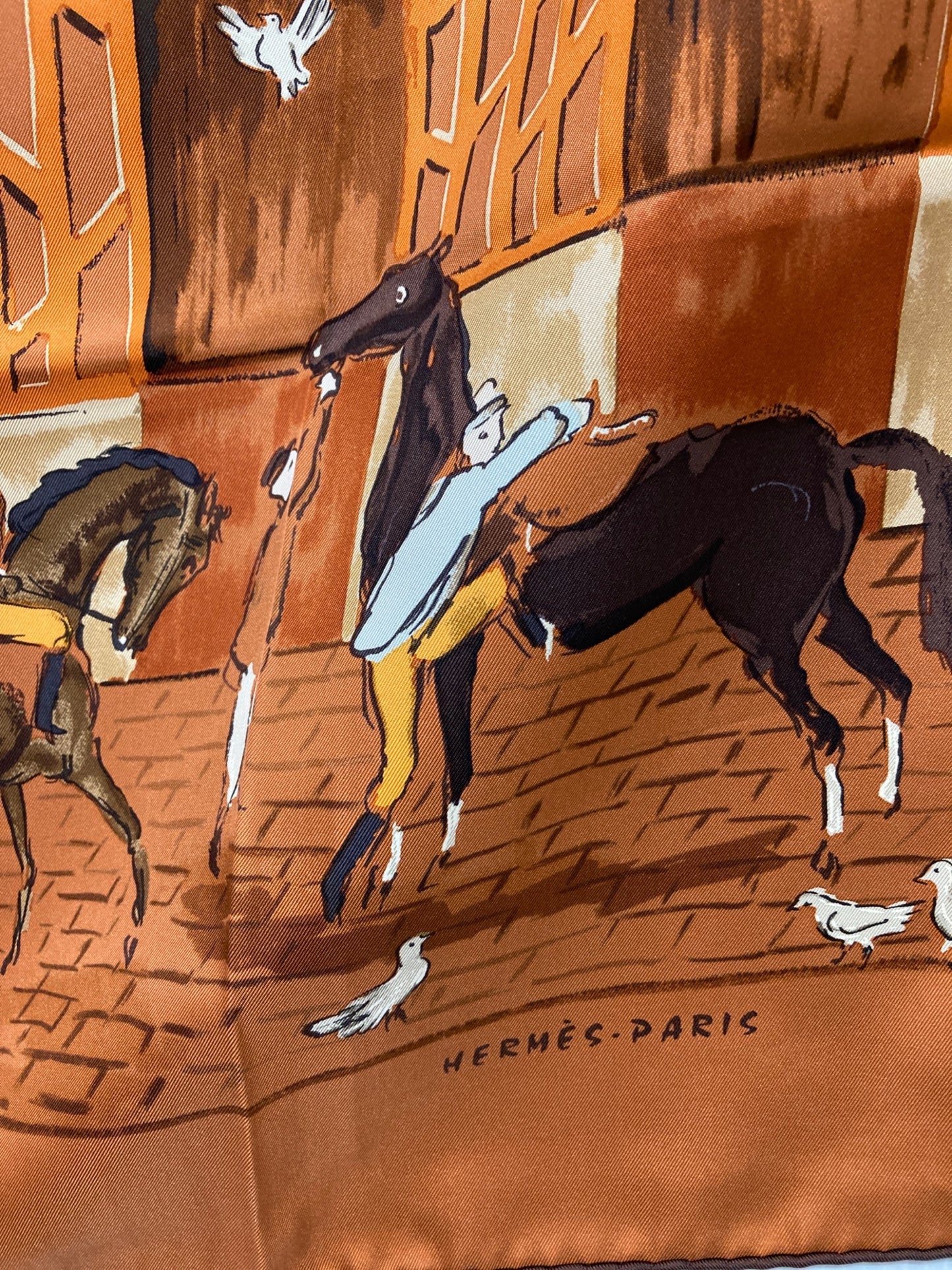 [Pre-owned] HERMES CLERC Stable Stables