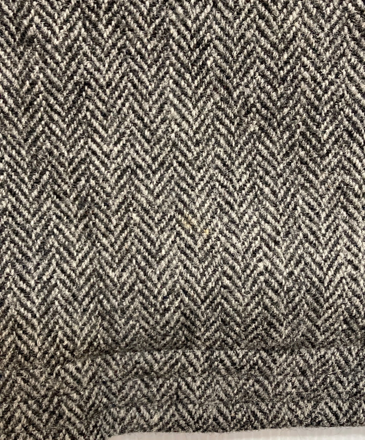 [Pre-owned] COMME des GARCONS HOMME 80s Herringbone Stun Collar Coat HC-090120M