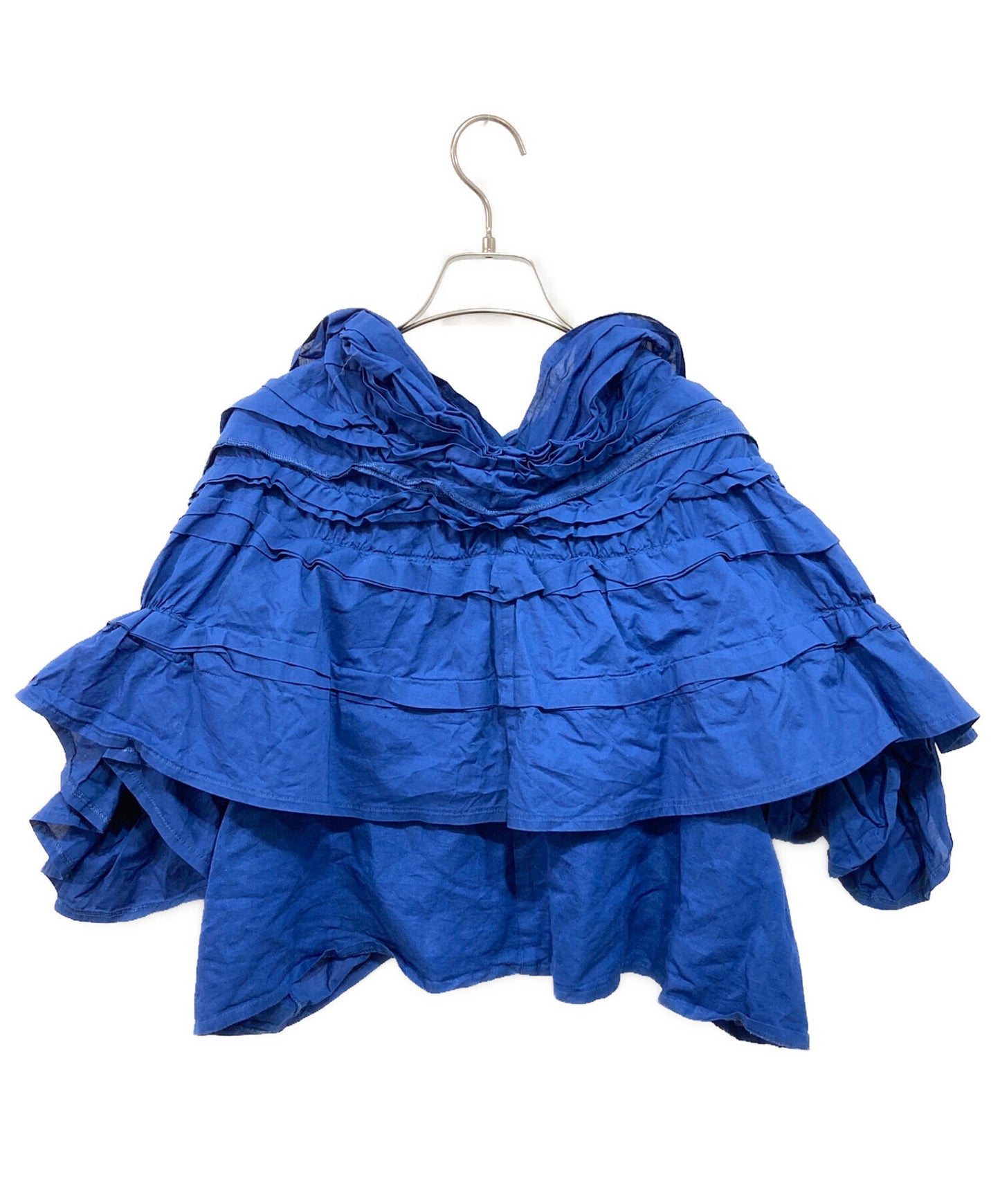 [Pre-owned] TAO COMME des GARCONS Pre-dyed Gathered Blouse TM-B012