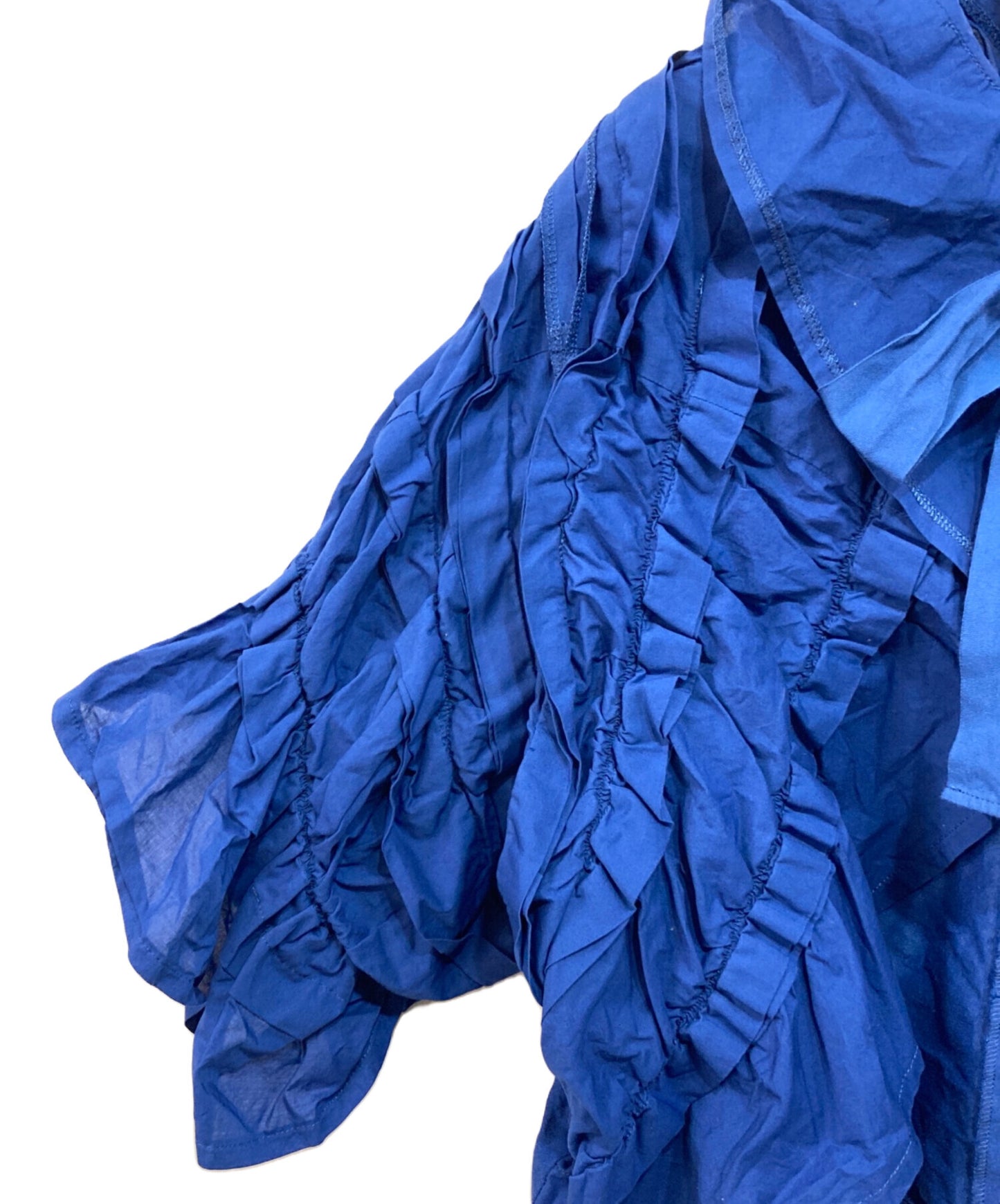 [Pre-owned] TAO COMME des GARCONS Pre-dyed Gathered Blouse TM-B012