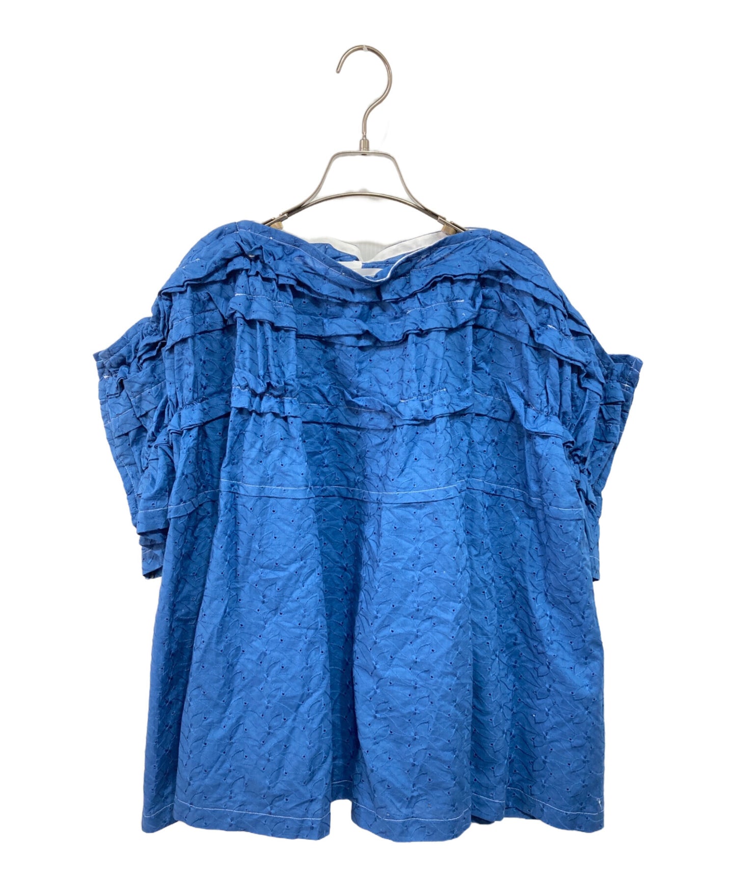 [Pre-owned] TAO COMME des GARCONS Short Blouse with Ruffles TM-B015