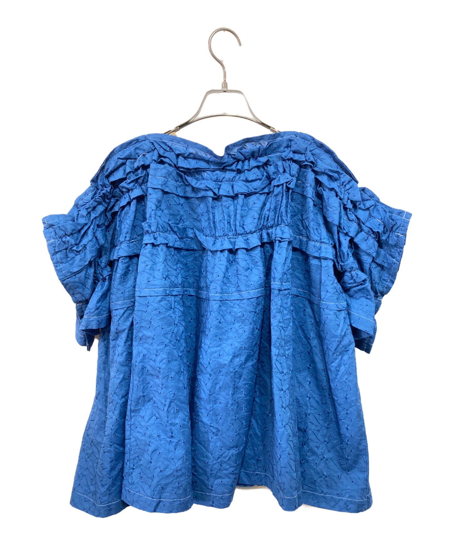 [Pre-owned] TAO COMME des GARCONS Short Blouse with Ruffles TM-B015