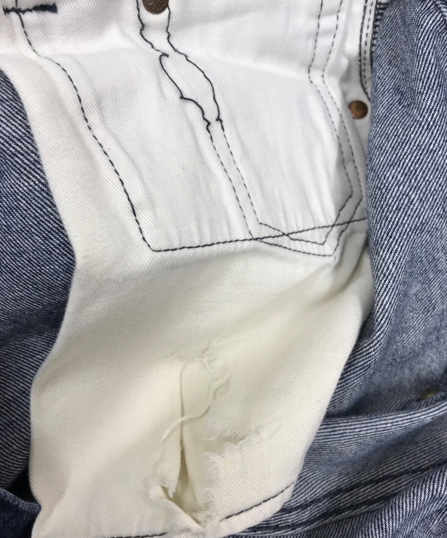 [Pre-owned] EVISU denim pants