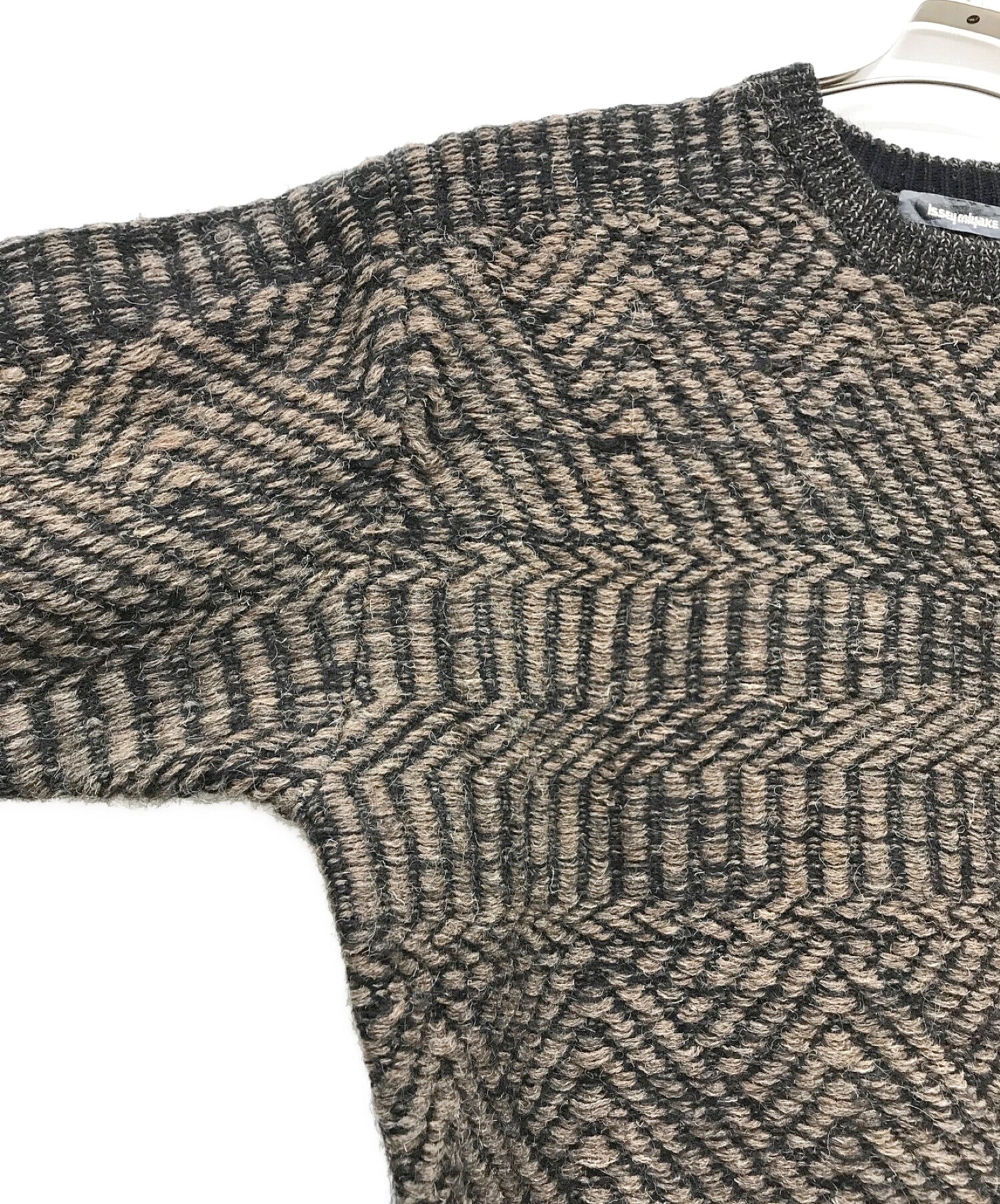 Pre-owned] ISSEY MIYAKE MEN Old mohair blend knit – Archive Factory