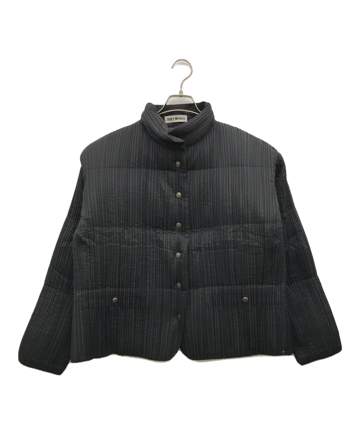 [Pre-owned] ISSEY MIYAKE Pleated Pressed Down Jacket IM74-FD911