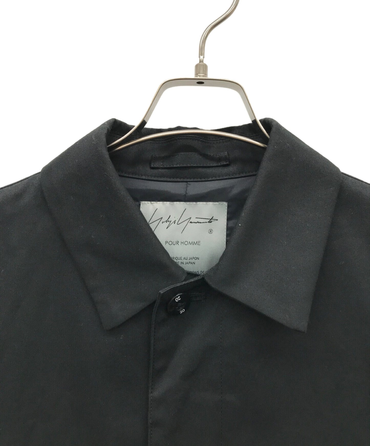 [Pre-owned] Yohji Yamamoto pour homme Back Logo Balcolor Coat HS-C90-047