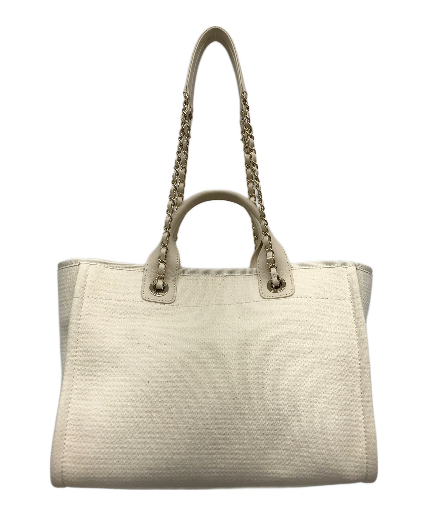 [Pre-owned] CHANEL Deauville tote bag AS3257.