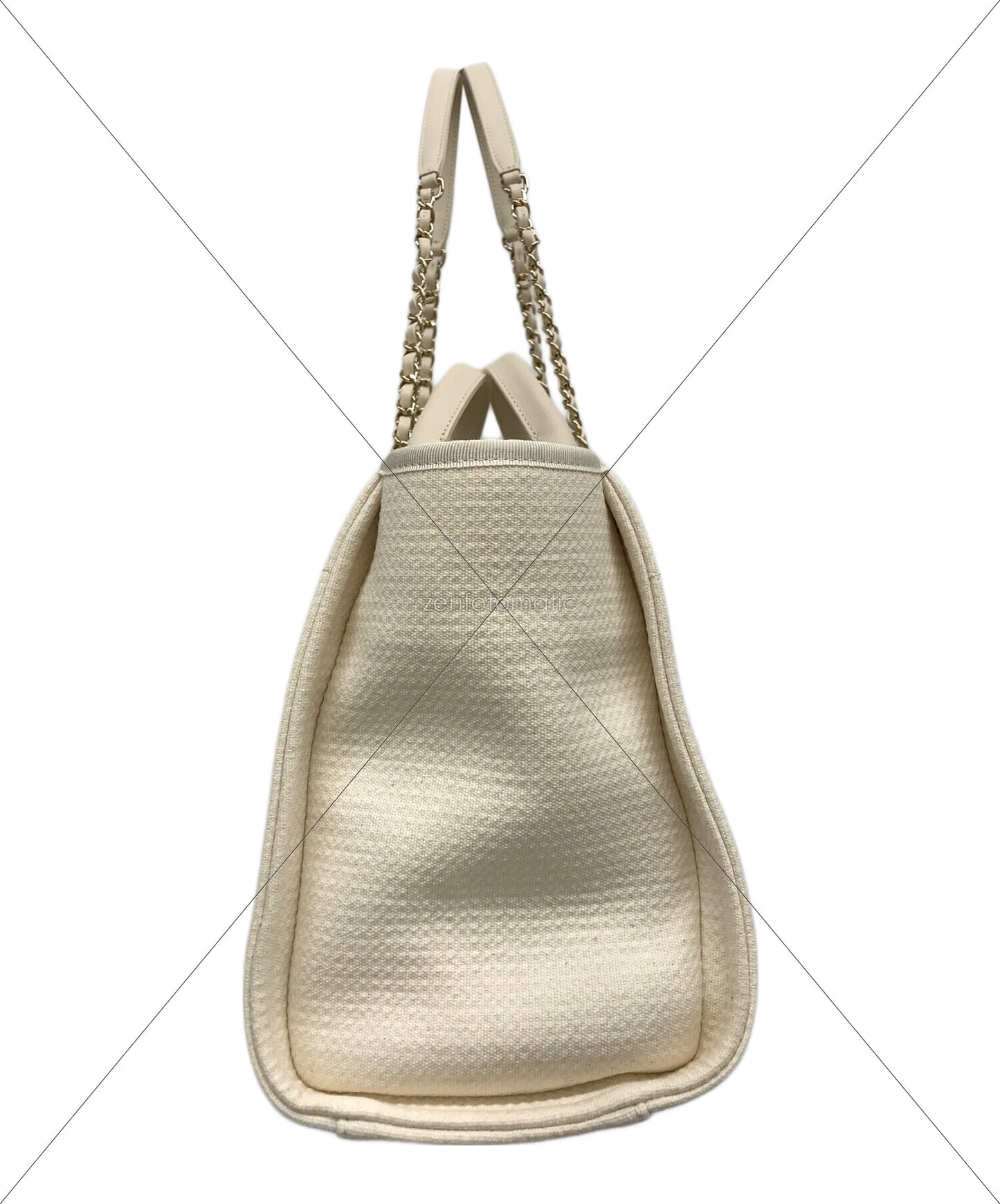 [Pre-owned] CHANEL Deauville tote bag AS3257.