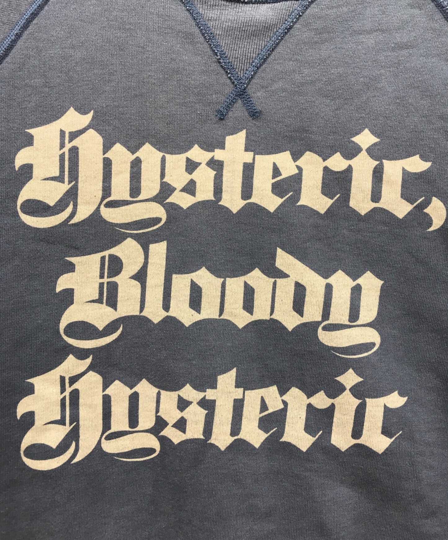 [Pre-owned] Hysteric Glamour Old English Sweatshirt 2CS-4095