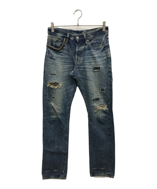 [Pre-owned] Hysteric Glamour Damaged denim pants 0263AP23