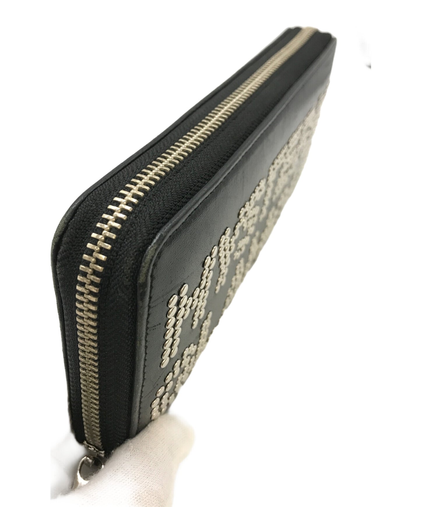 [Pre-owned] Hysteric Glamour Studded long wallet