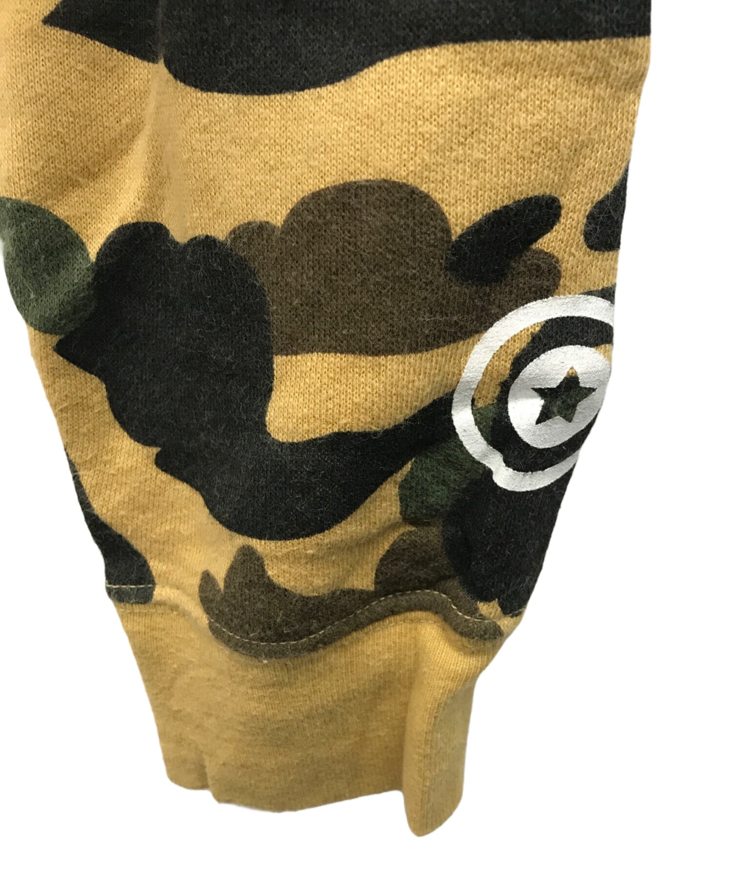 [Pre-owned] A BATHING APE 1ST CAMO SHARK FULL ZIP HOODIE