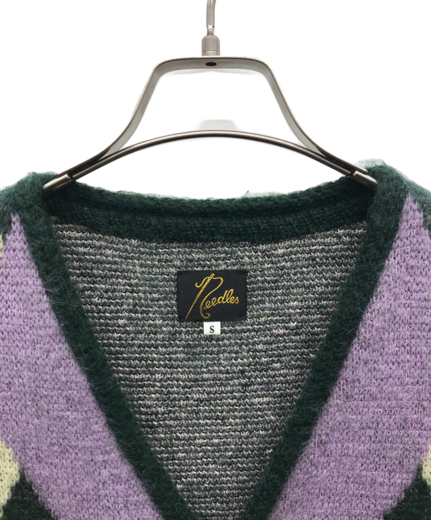 [Pre-owned] Needles Mohair Cardigan Diamond LQ 272