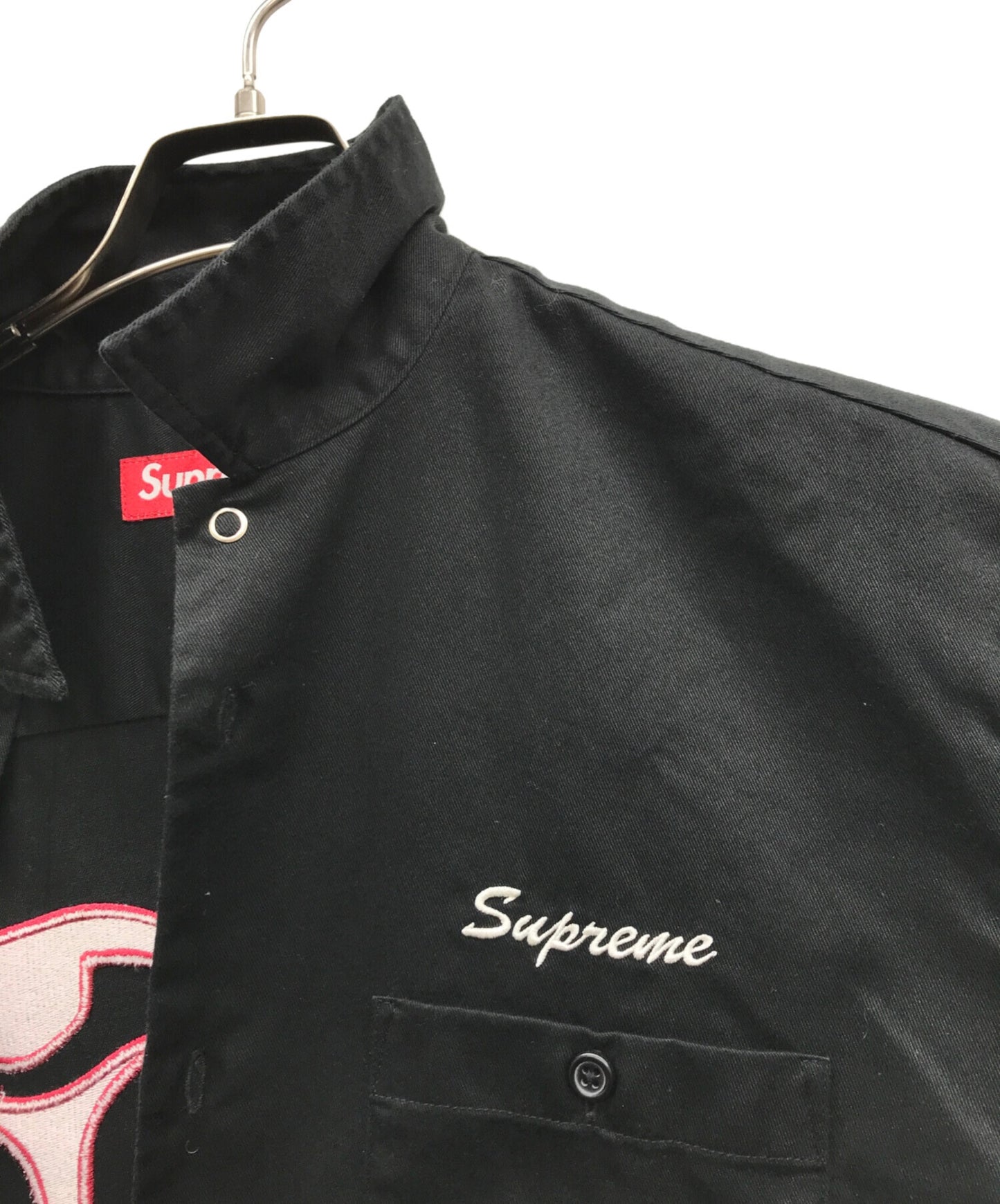 [Pre-owned] SUPREME AOI Eyes S/S Work Shirt