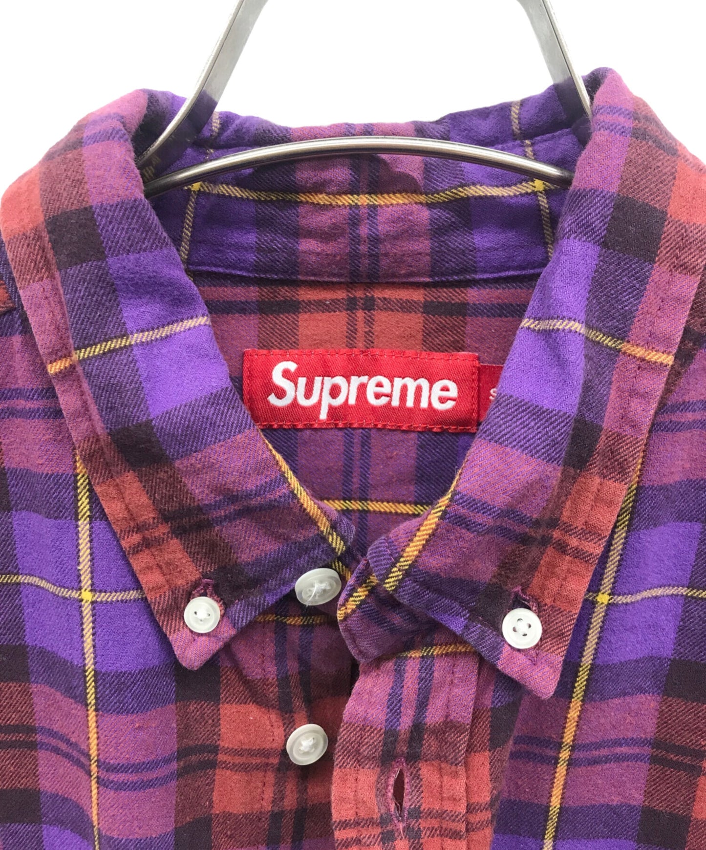 [Pre-owned] SUPREME checked shirt