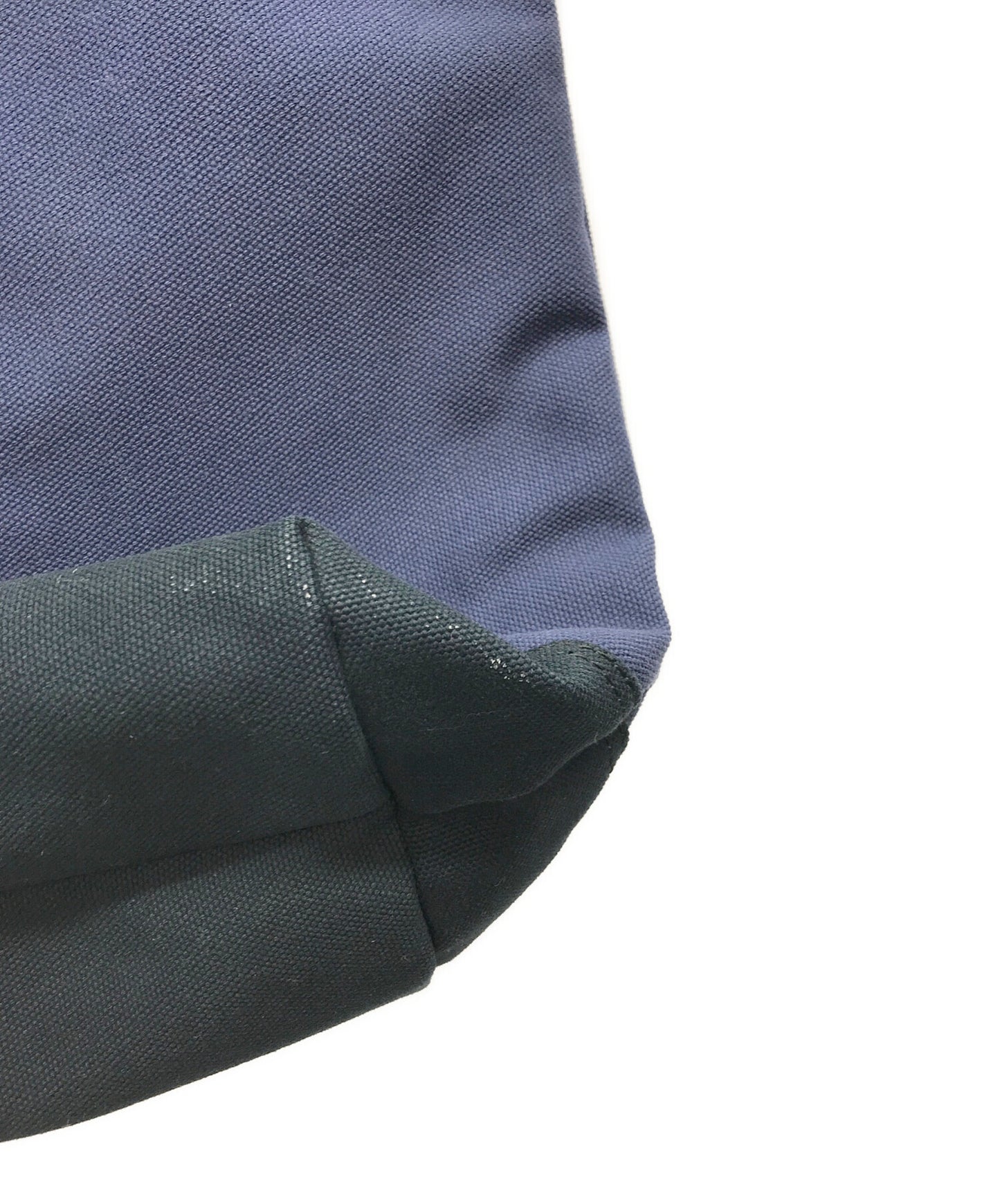 [Pre-owned] Vivienne Westwood Leather handle canvas tote bag