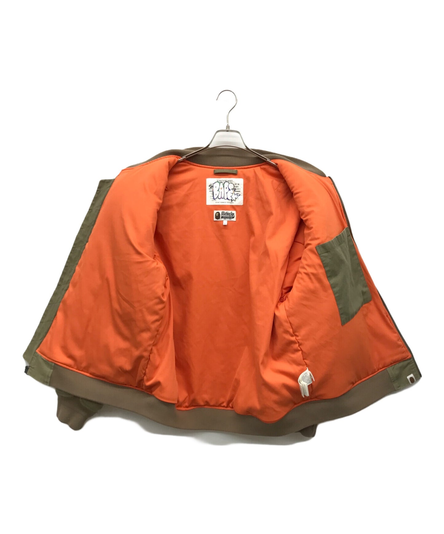 [Pre-owned] A BATHING APE MA-1 Jacket 001hjj801003m