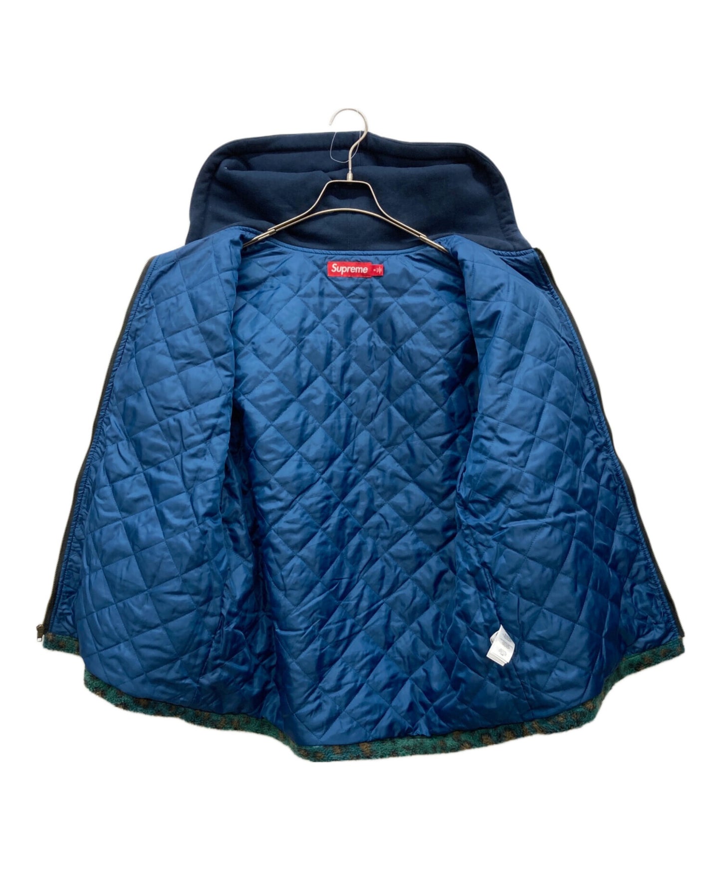 [Pre-owned] SUPREME Fleece Zip Up Hooded shirt