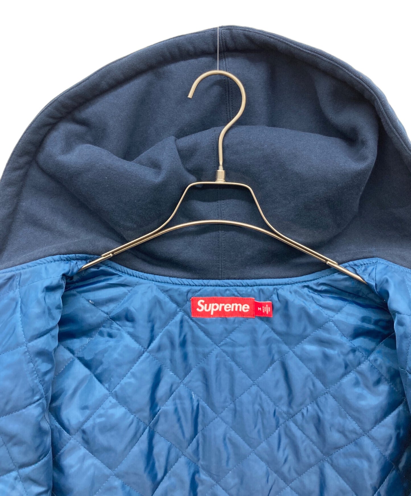 [Pre-owned] SUPREME Fleece Zip Up Hooded shirt
