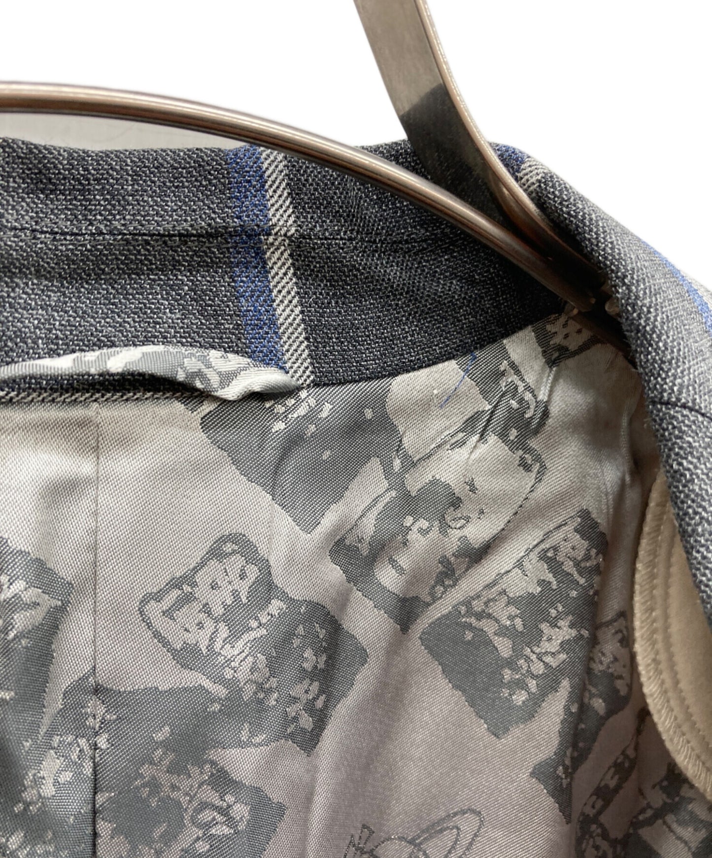 [Pre-owned] Vivienne Westwood man Wide Lapel Check Jacket Jacket VW-LP-80380 Pants VP-LP-80381