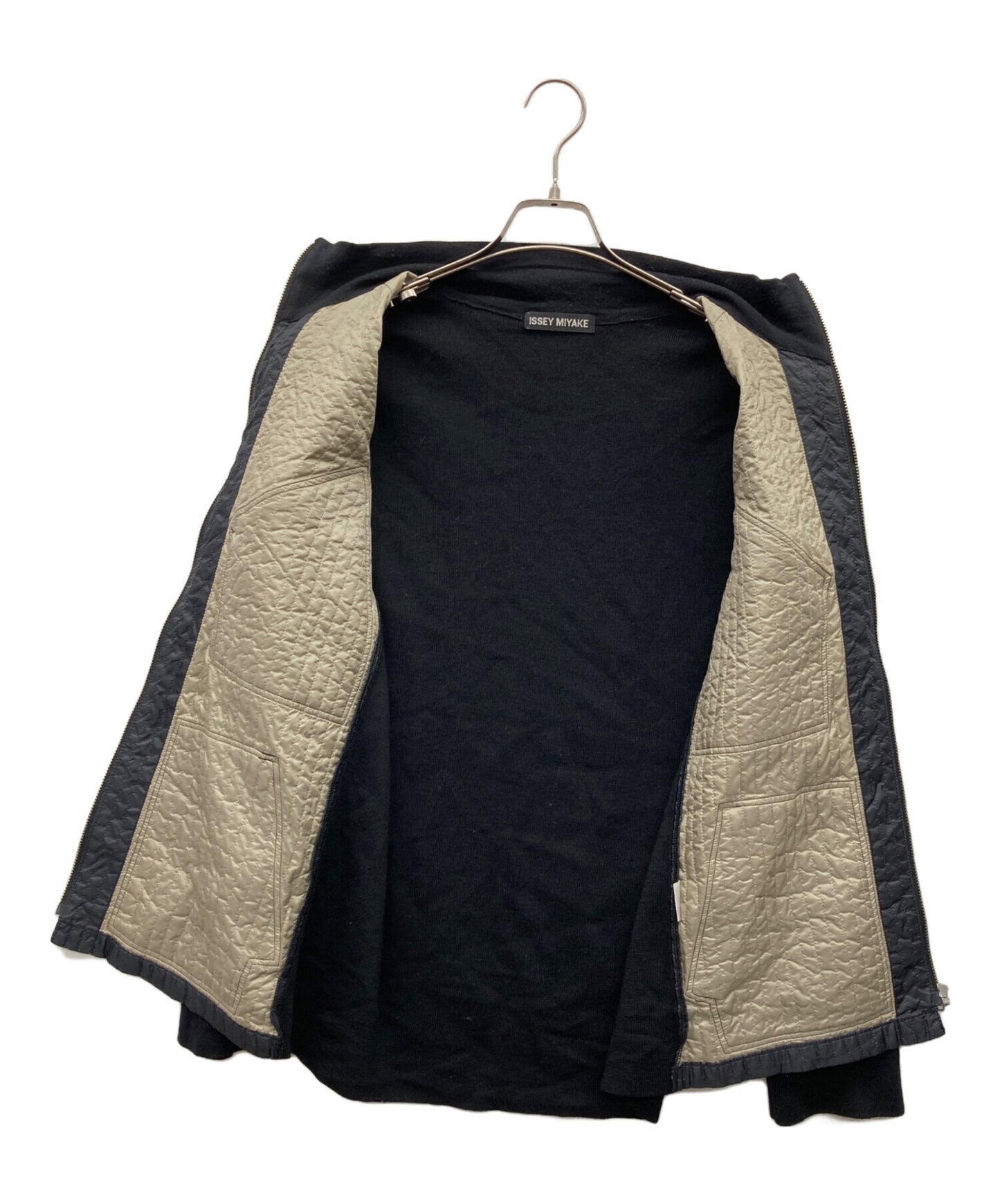 [Pre-owned] ISSEY MIYAKE Nylon Switched Zip-Up Jacket ME43KO015