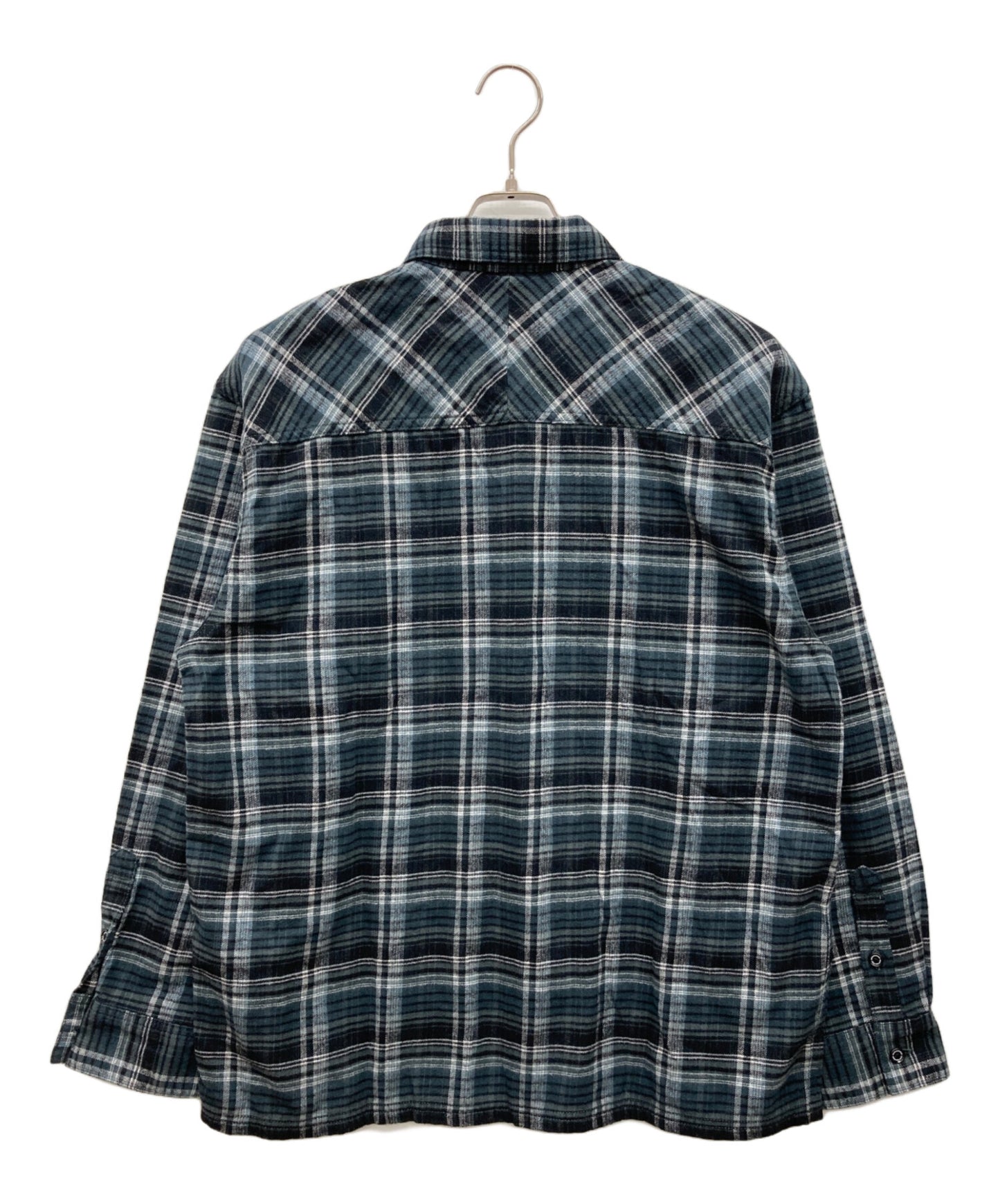 [Pre-owned] NEIGHBORHOOD CLAN TARTAN CHECK SHIRT LS 252ARNH-SHM01