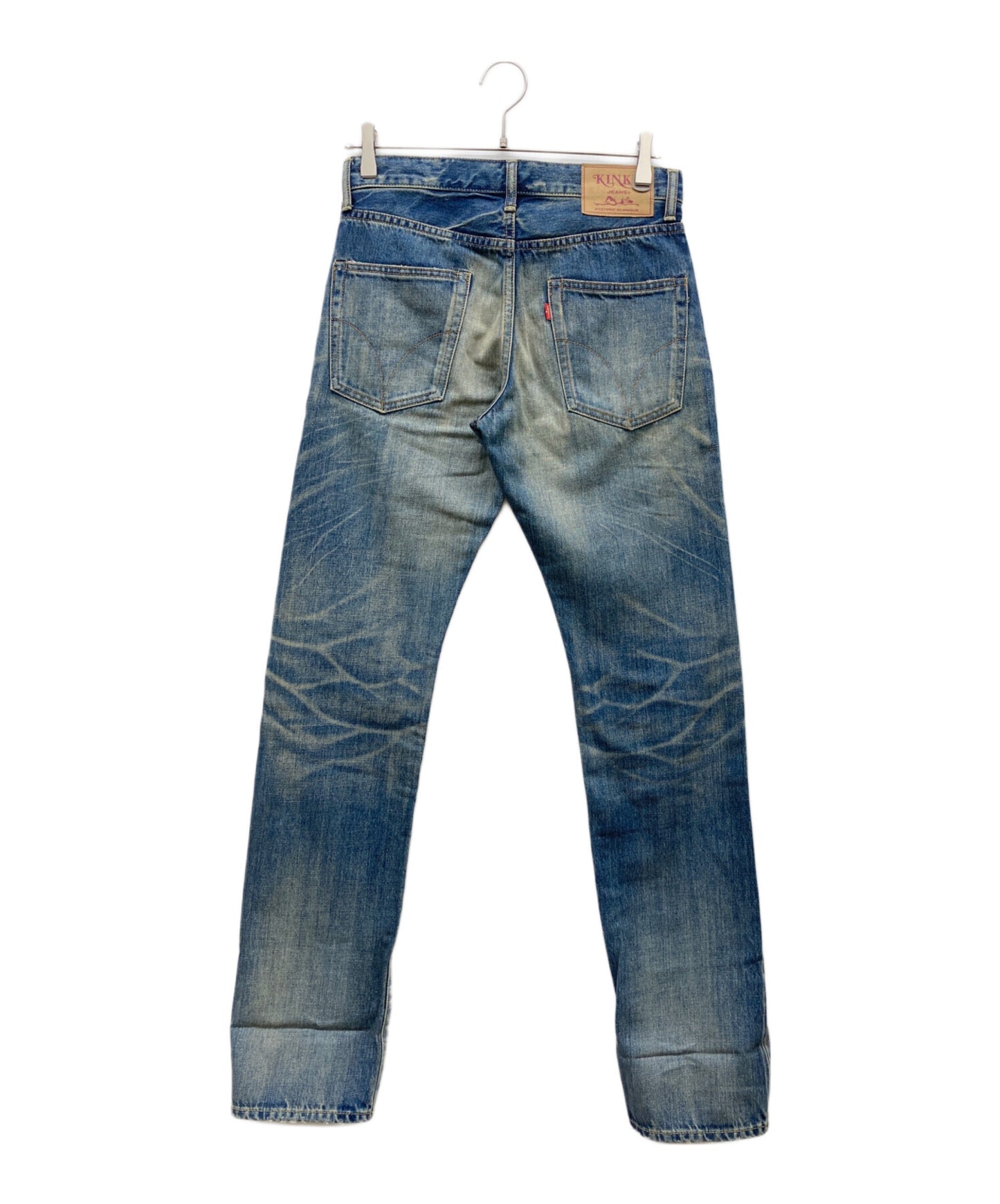 [Pre-owned] Hysteric Glamour CPR Processed Denim Pants 02221AP04