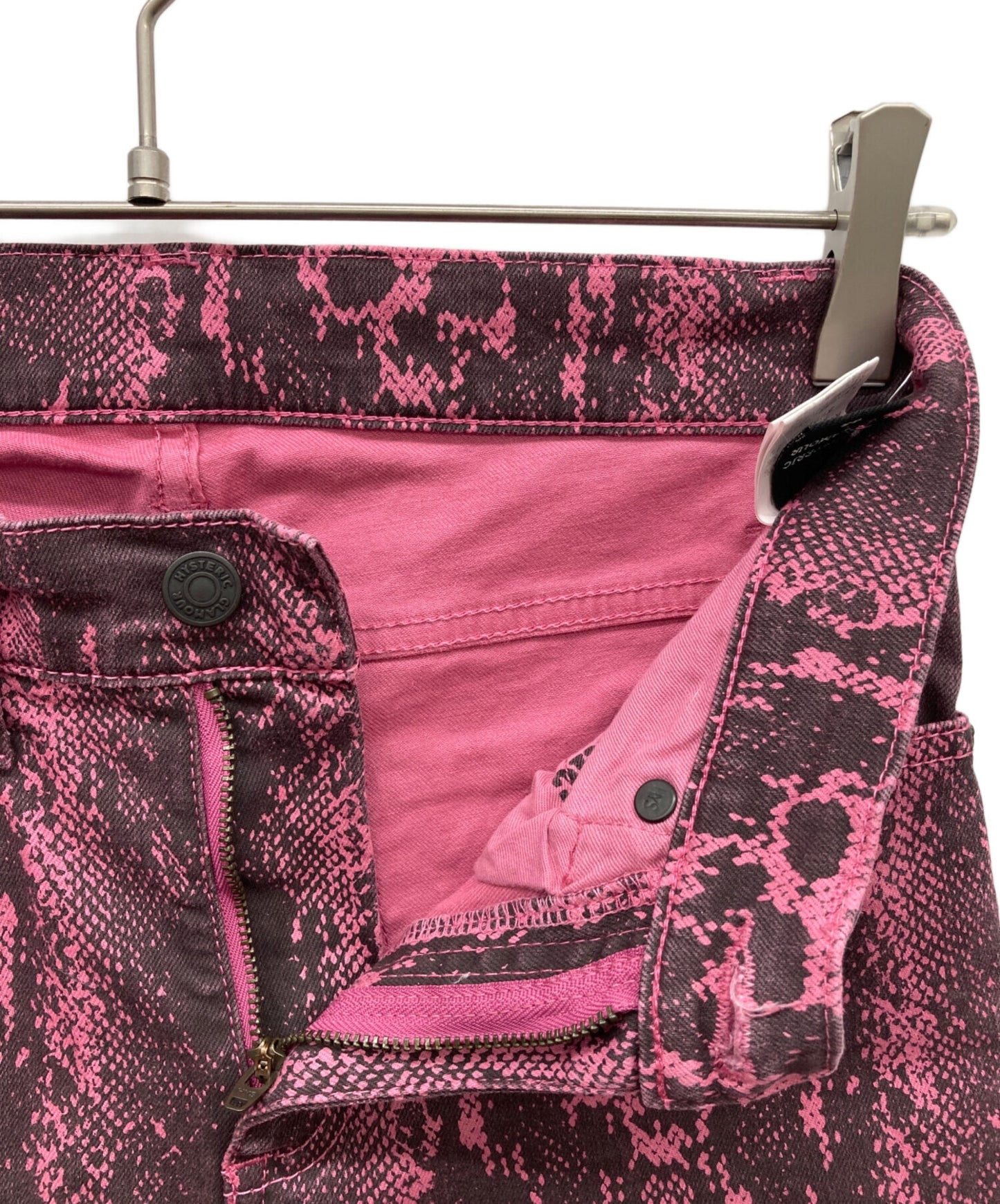 [Pre-owned] Hysteric Glamour SKULLPYTHON patterned flared pants 01213AP01