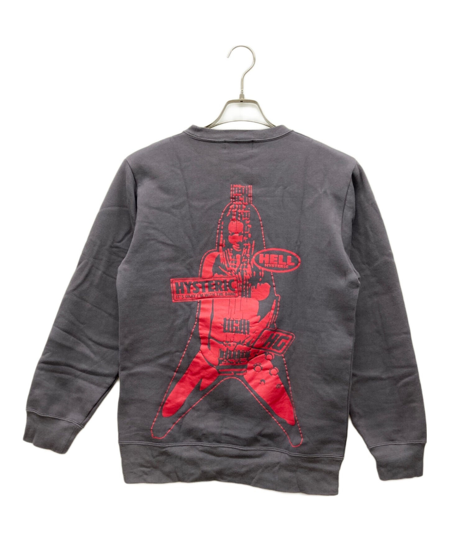 [Pre-owned] Hysteric Glamour FLYING V Sweatshirt 02243CS04