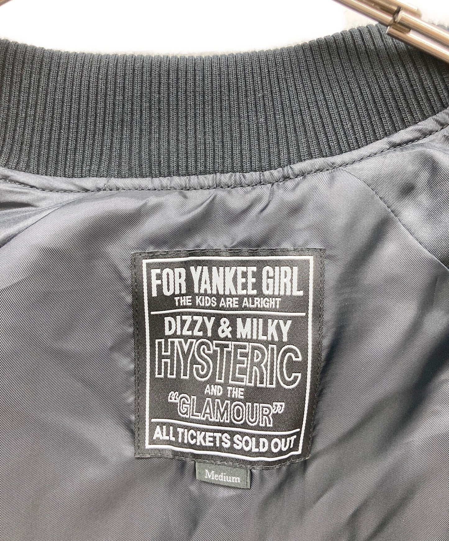 [Pre-owned] Hysteric Glamour LOVE MAKER Embroidered Souvenir Jacket Blouson 02233AB09