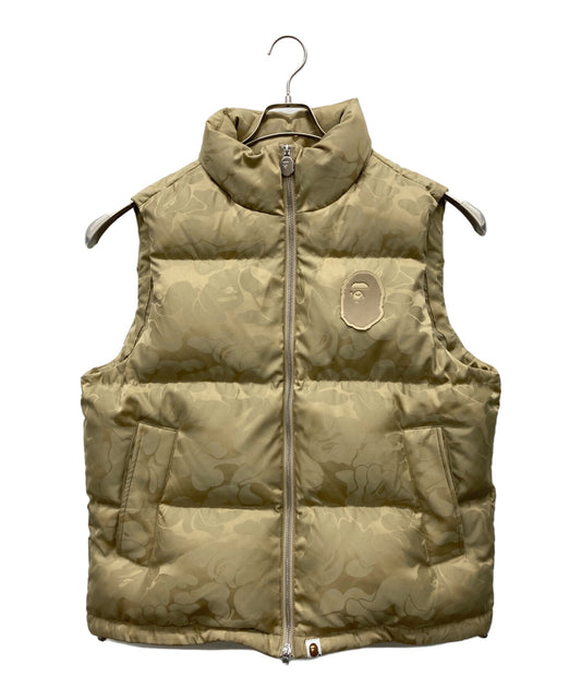 [Pre-owned] A BATHING APE Camo Down Vest 001DNJ8010581