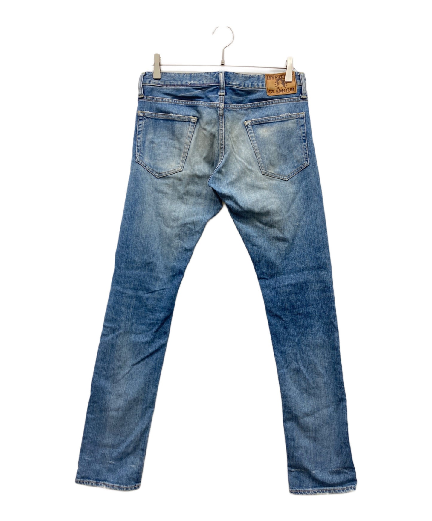 [Pre-owned] Hysteric Glamour Studded Damaged Denim Pants