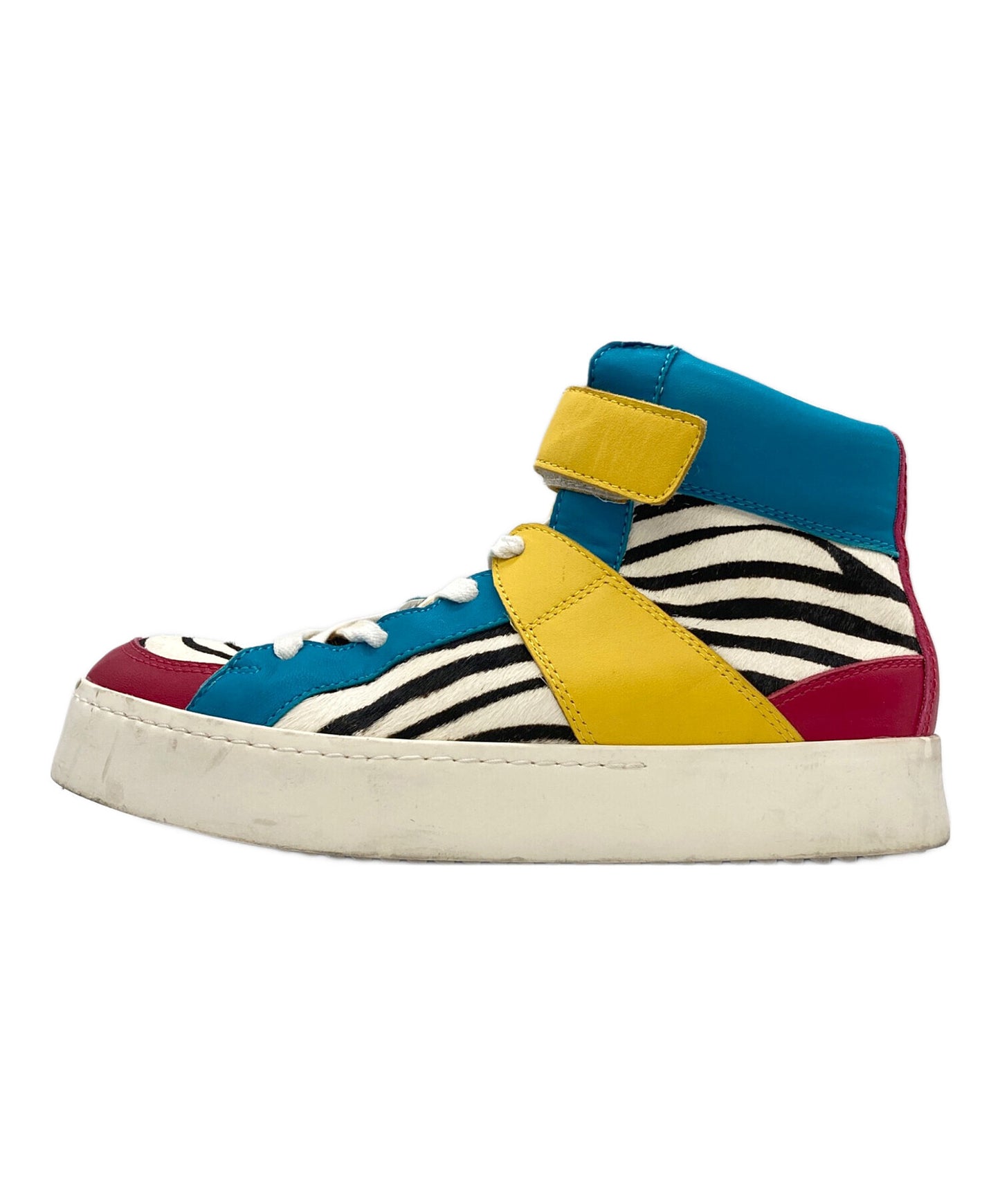 [Pre-owned] Hysteric Glamour Zebra High Cut Sneakers